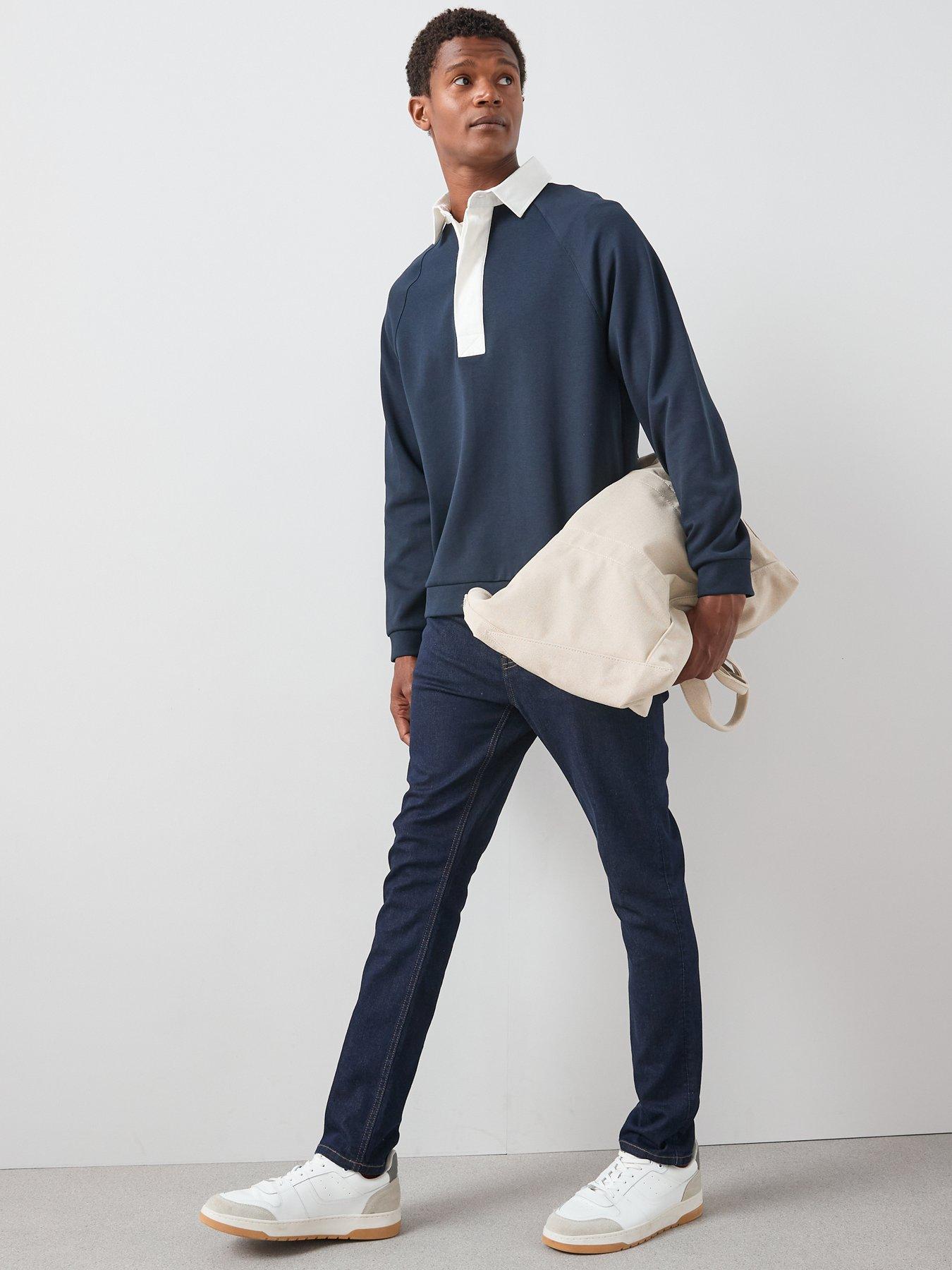 very-man-oversized-polo-sweatshirt-navyback