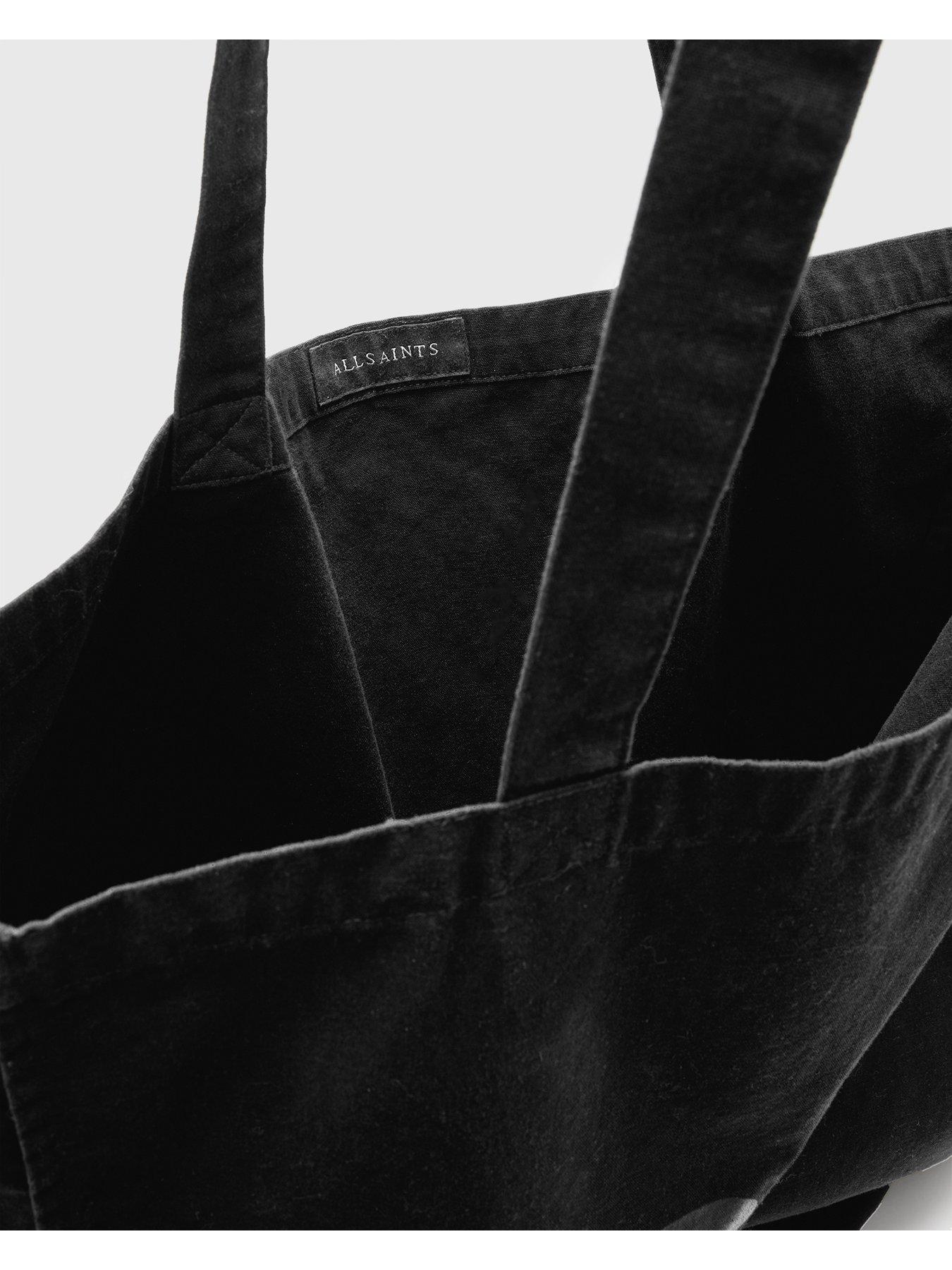 Image 4 of 4 of AllSaints Large Biggy Tote Bag - Black