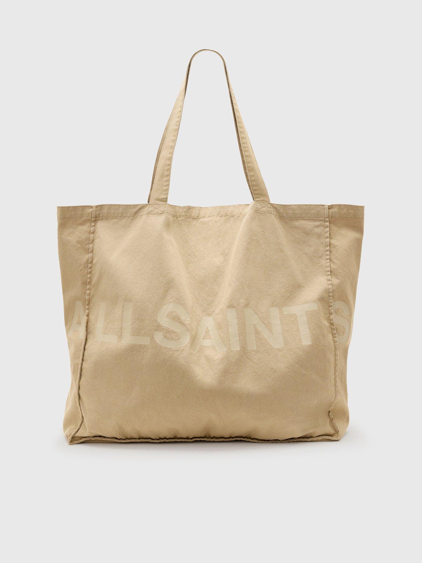 AllSaints Large Biggy Tote - Beige