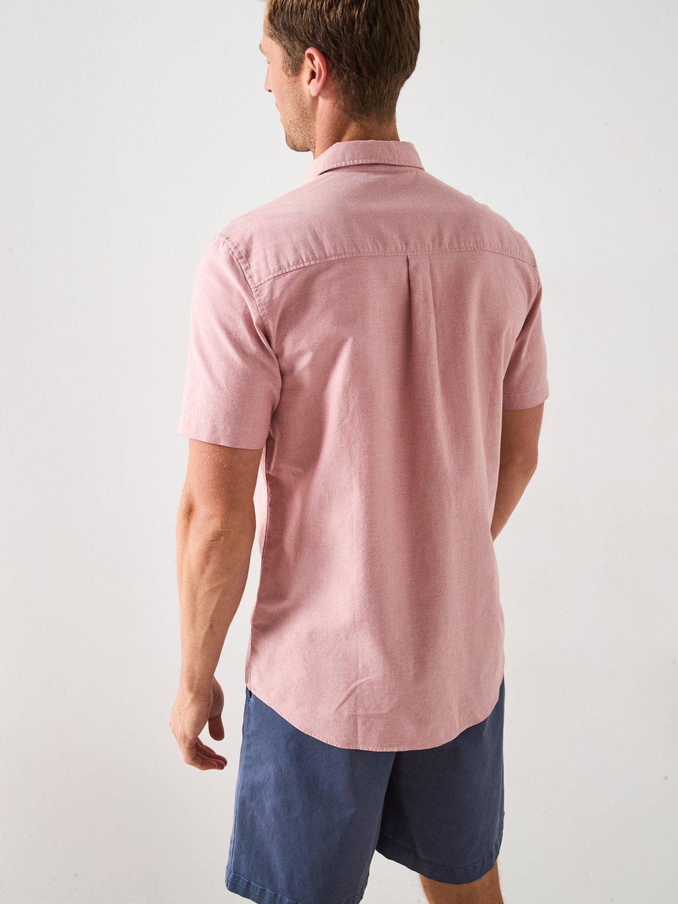 very-man-short-sleeve-button-down-oxford-shirt-pinkstillFront