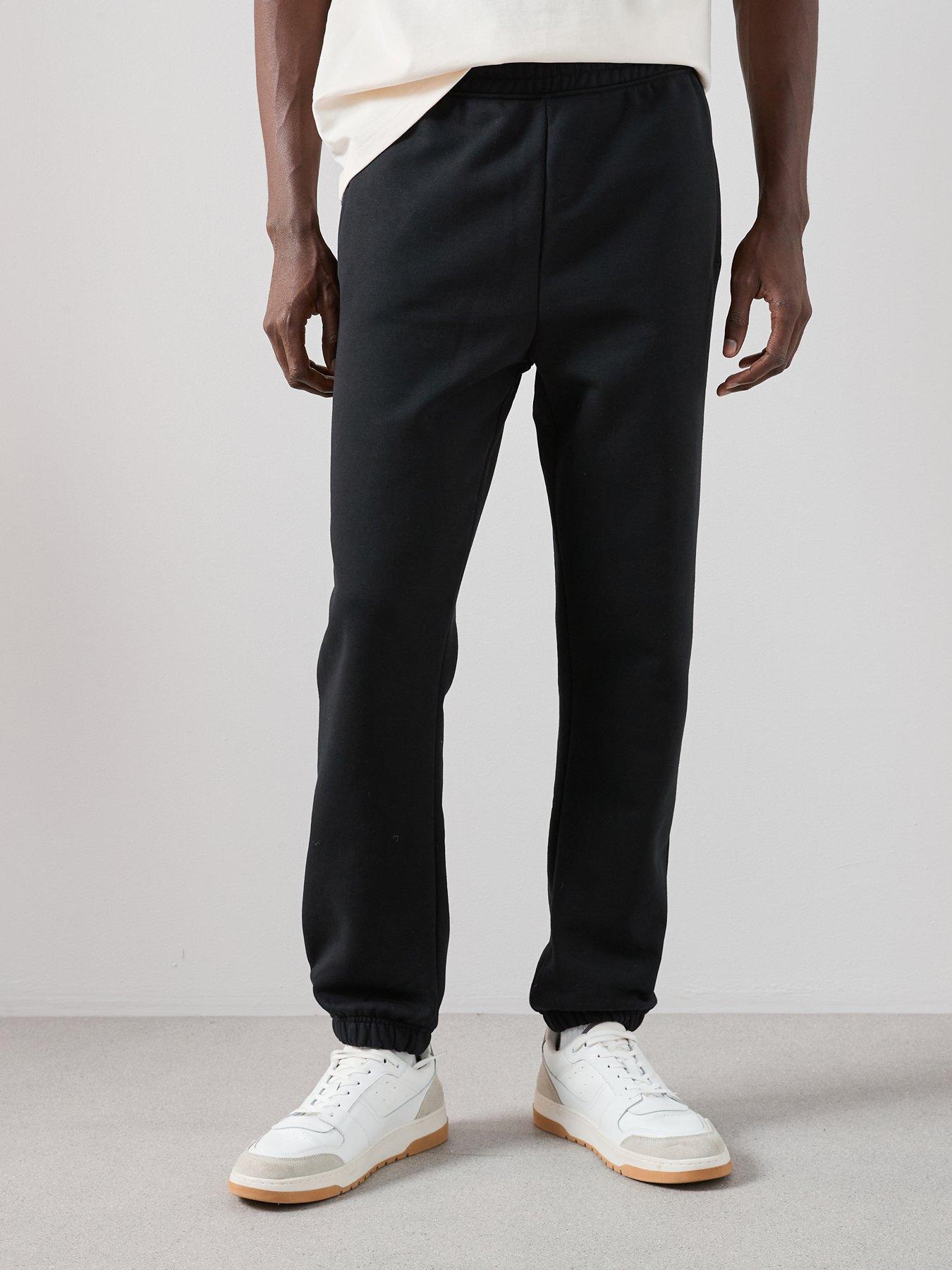 The Very Collection Heavyweight Relaxed Fit Joggers - Black