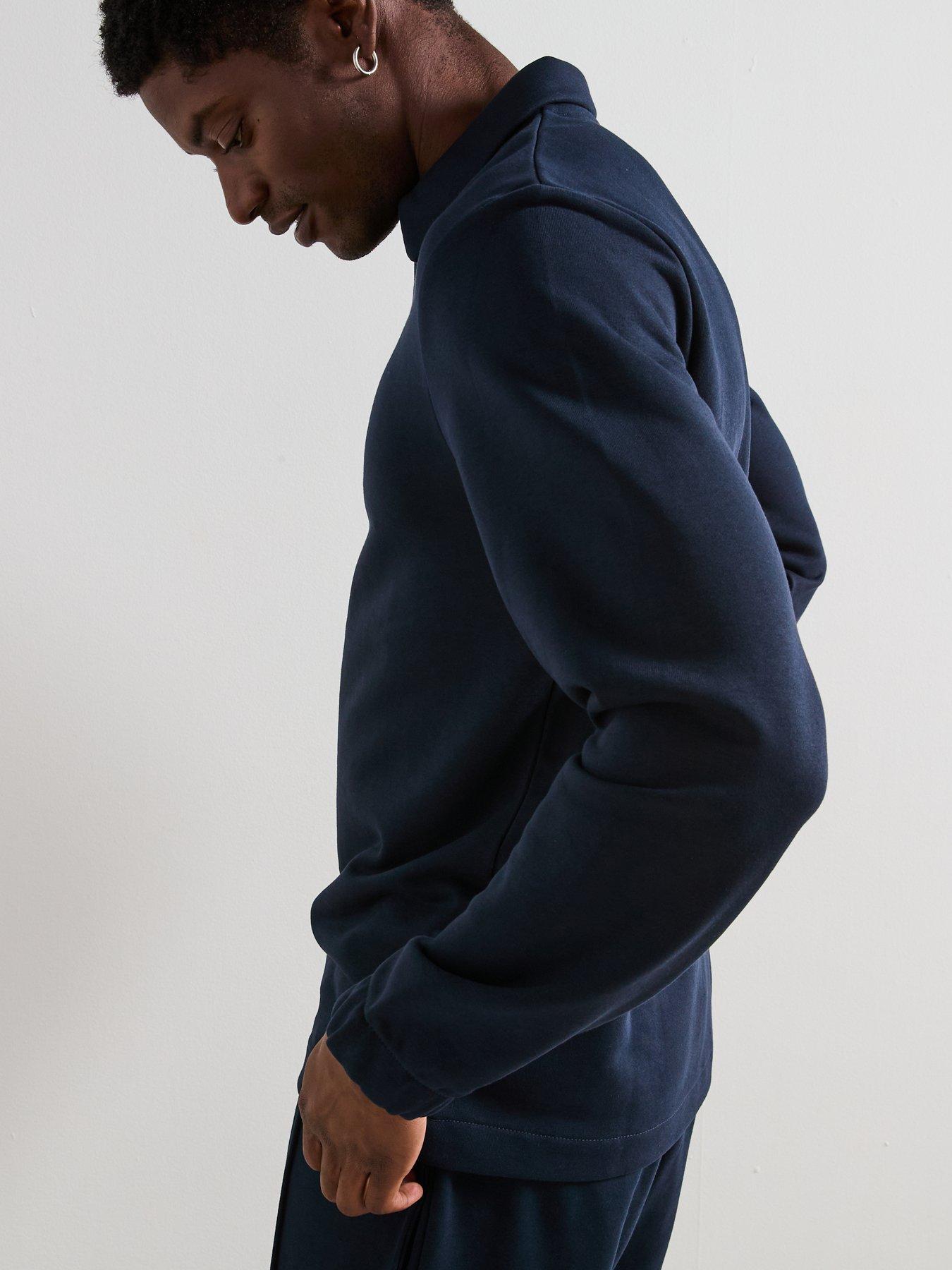 Image 5 of 6 of Very Man Heavyweight Trophy Neck Sweatshirt - Navy