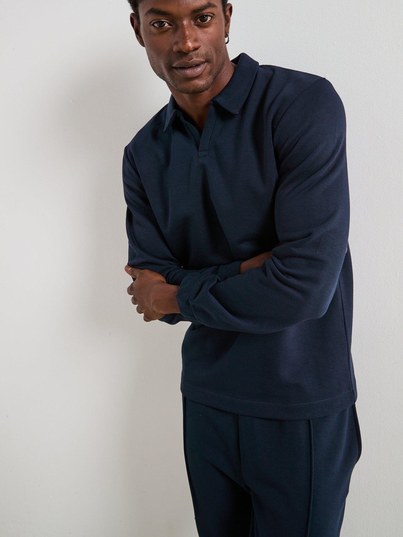 very-man-heavyweight-oversized-fit-darted-jogger-navyoutfit