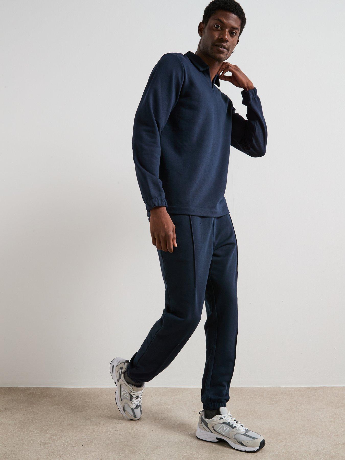 very-man-heavyweight-oversized-fit-darted-jogger-navydetail