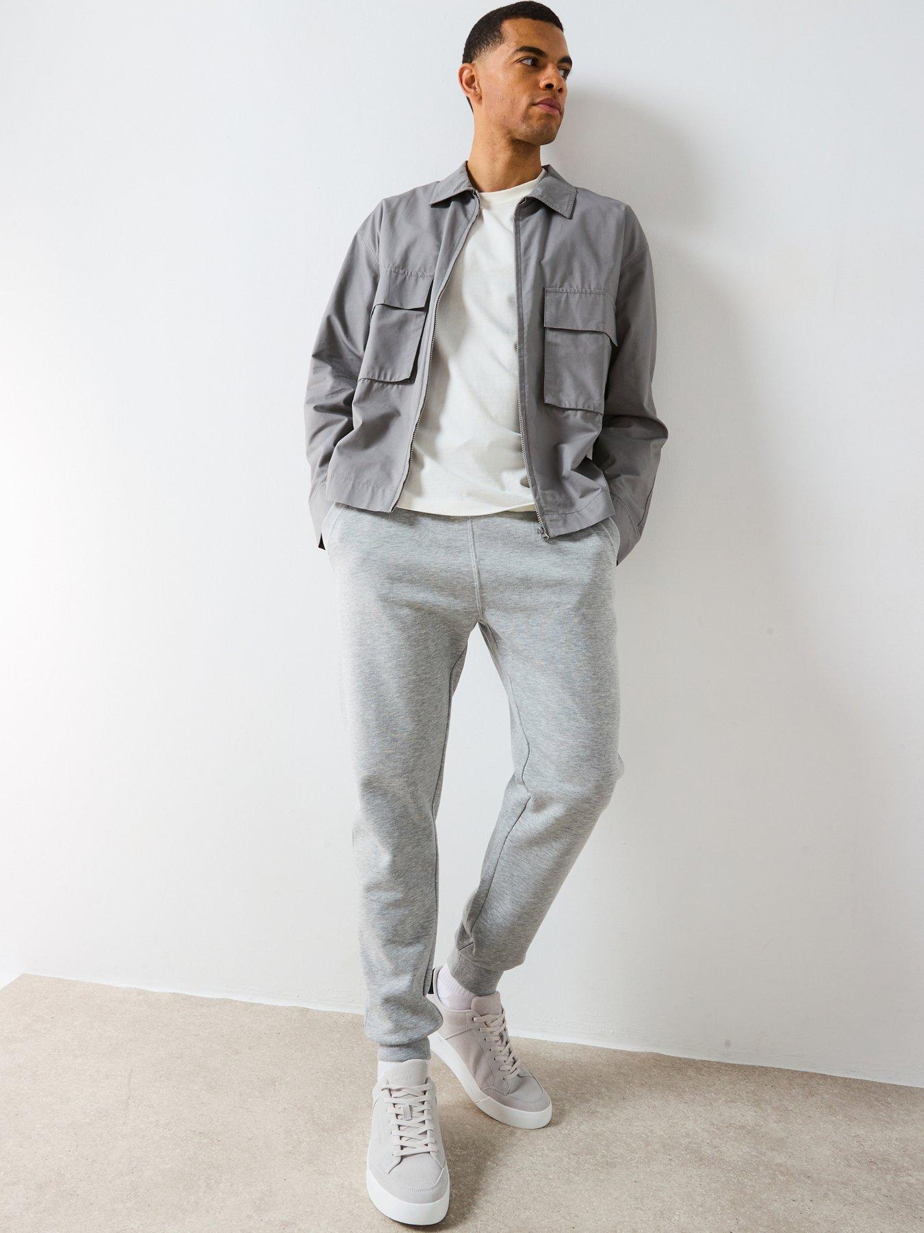 Very Man Essential Jogger - Grey Marl