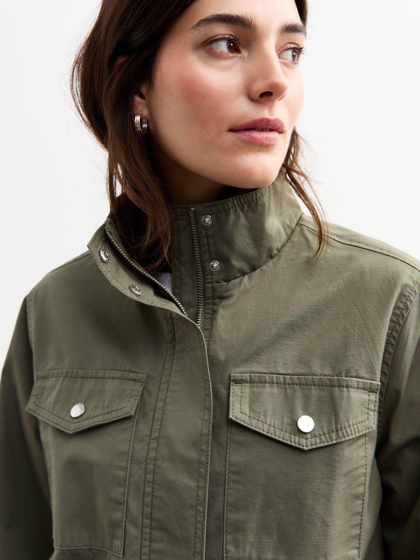 new-look-khaki-four-pocket-twill-shacket-greenoutfit