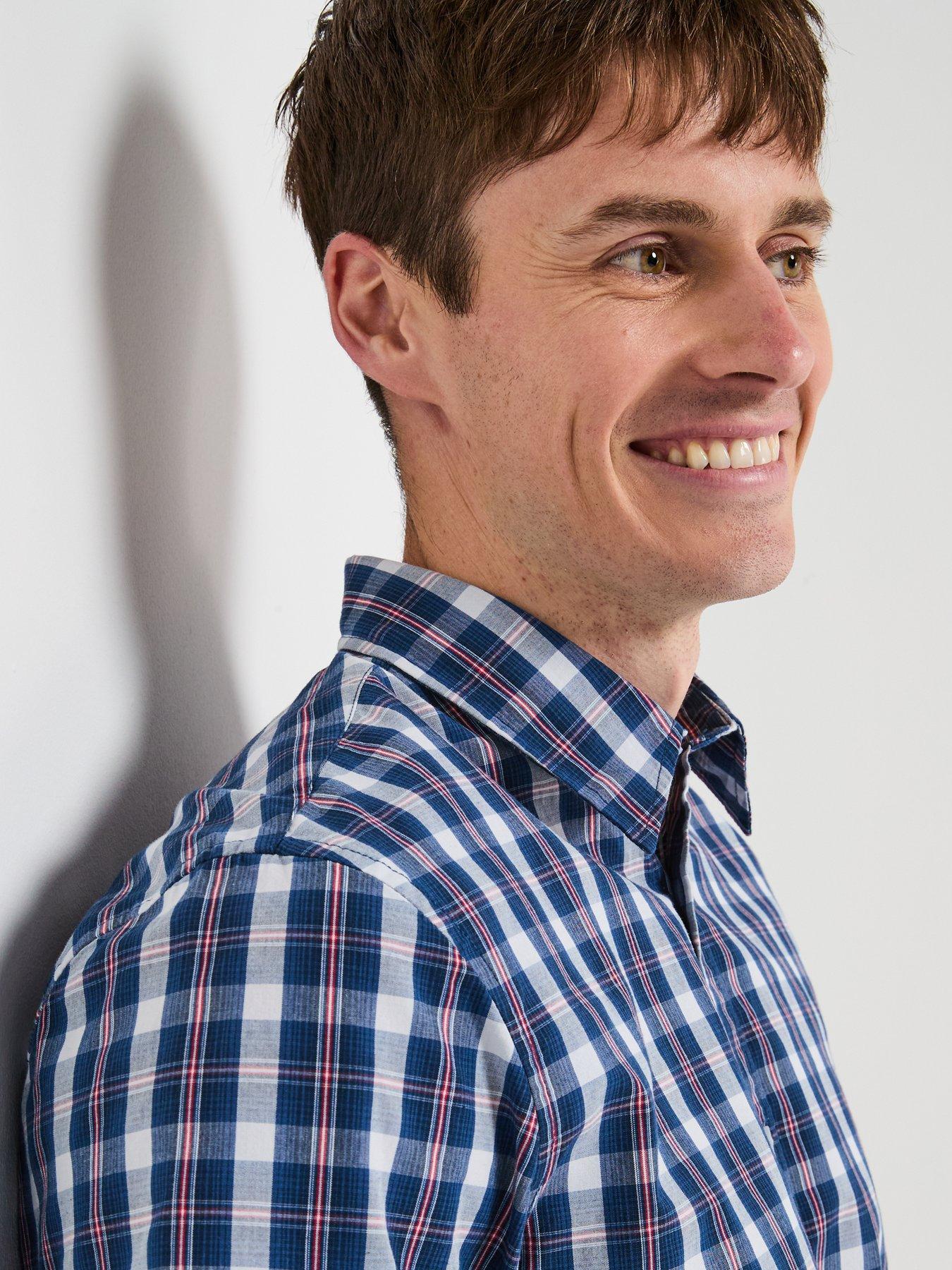 very-man-short-sleeve-check-shirt-navydetail