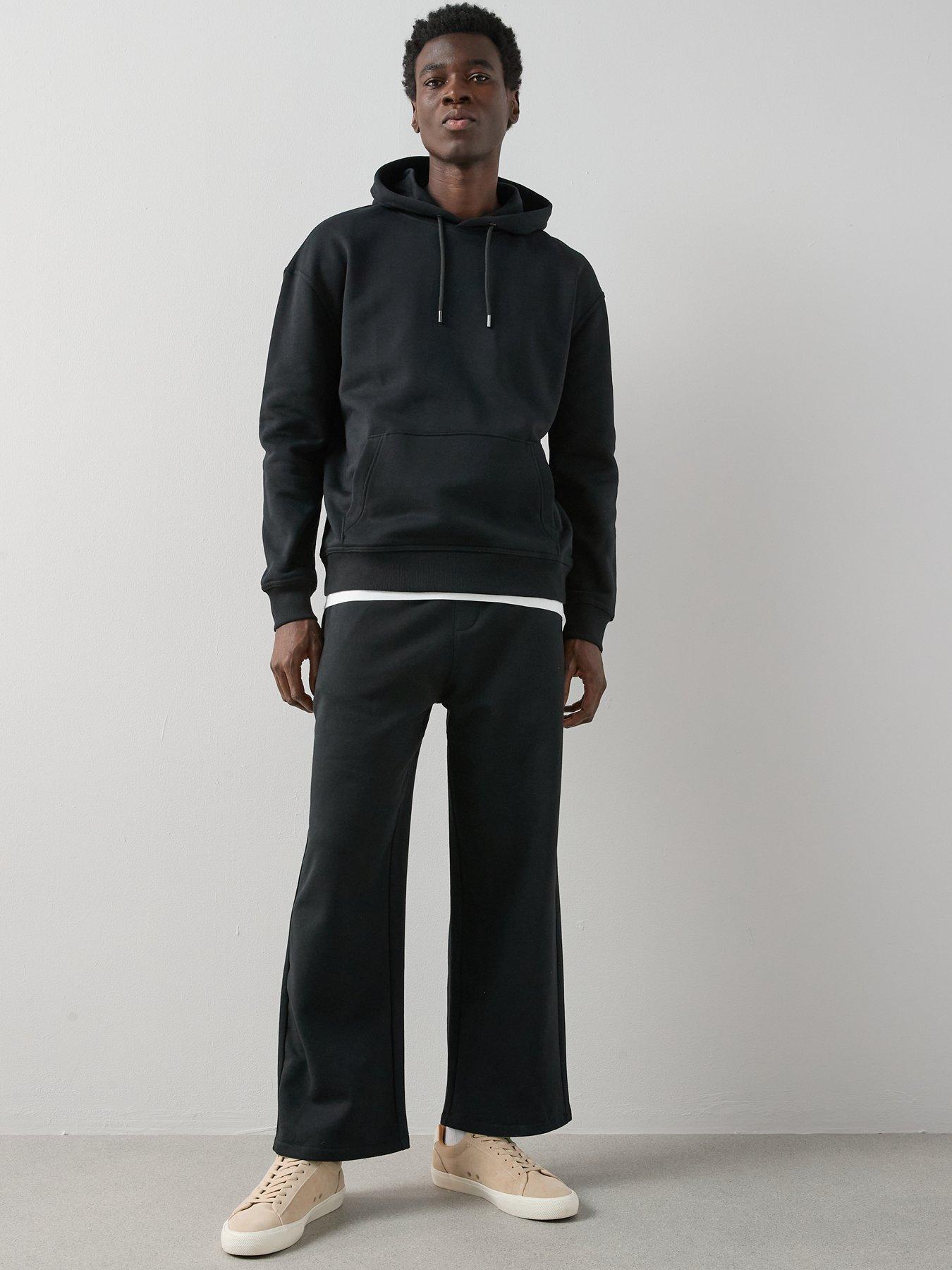 Image 3 of 6 of The Very Collection Cotton Blend Essential Oversized Hoody - Black