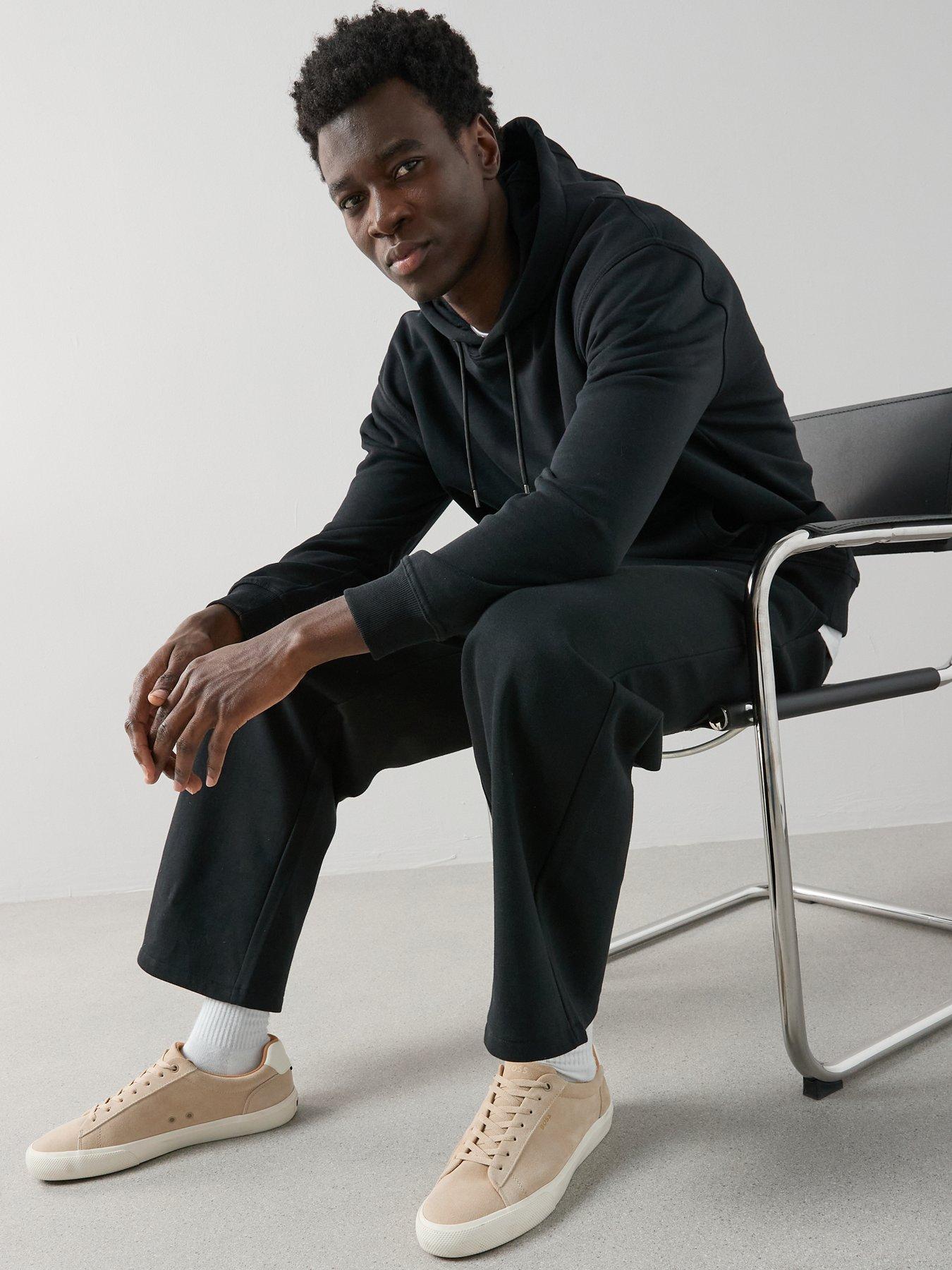 Image 6 of 6 of The Very Collection Cotton Blend Essential Oversized Hoody - Black