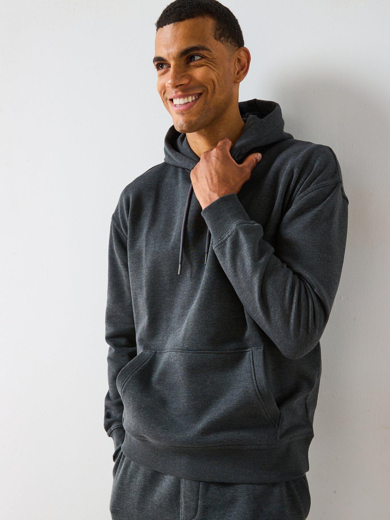 Very Man Essential Oversized Hoodie - Charcoal