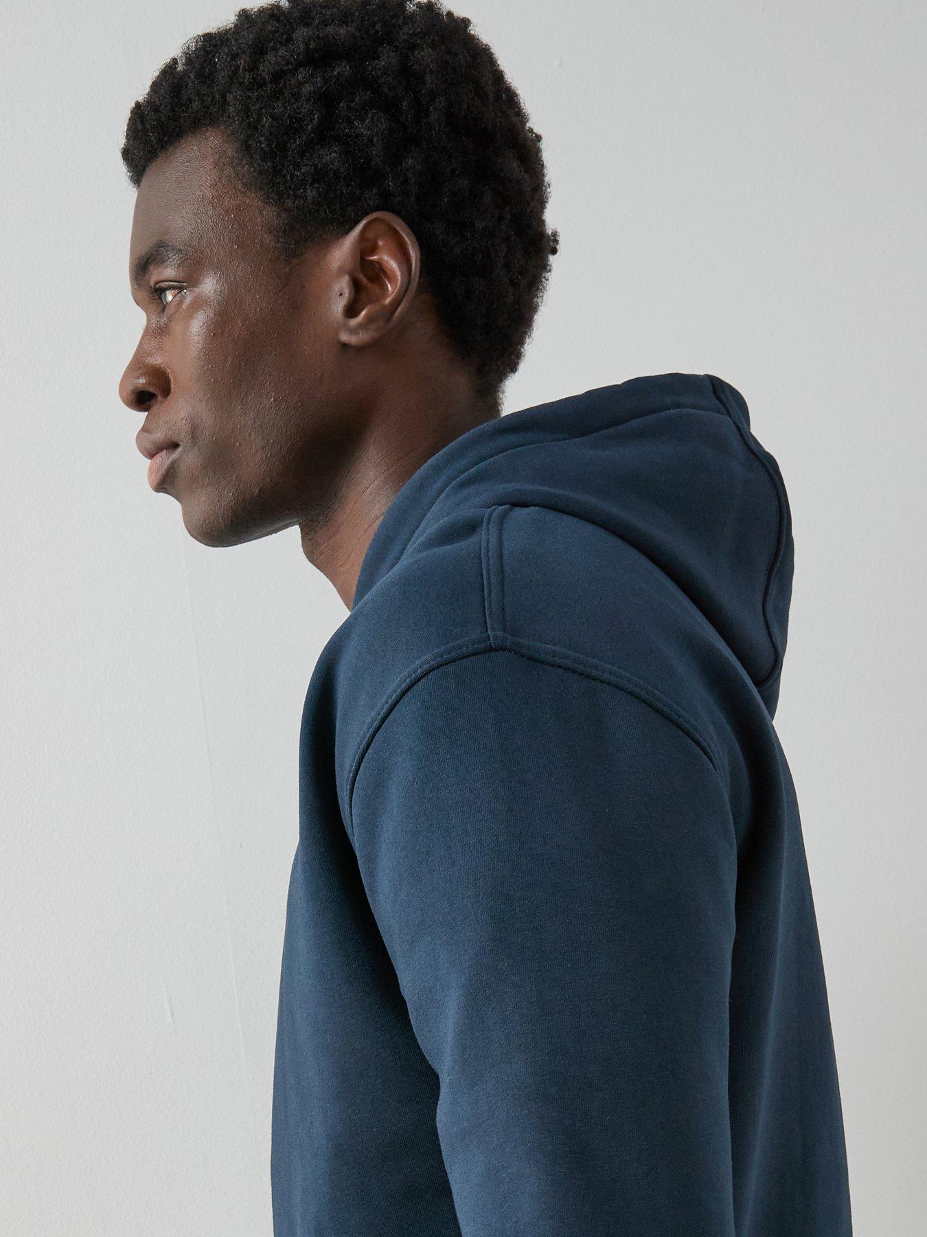 Image 4 of 6 of The Very Collection Essential Oversized Hoodie - Navy