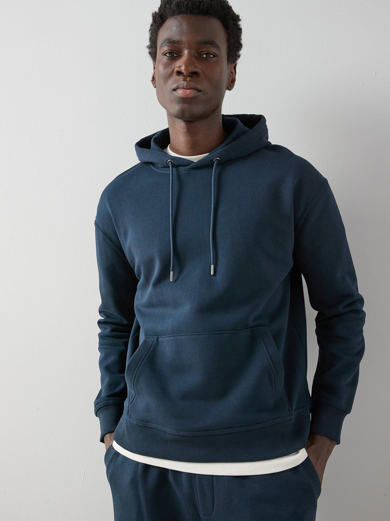 Image 5 of 6 of The Very Collection Essential Oversized Hoodie - Navy