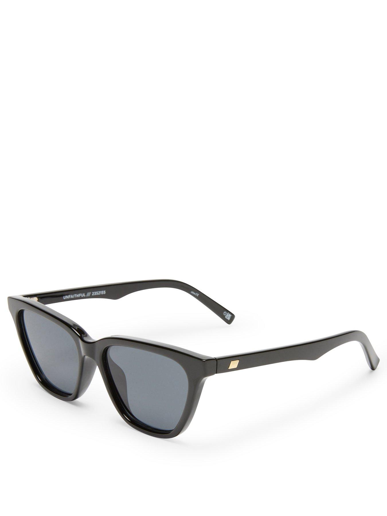 Image 2 of 4 of LE SPECS Unfaithful Sunglasses - Black