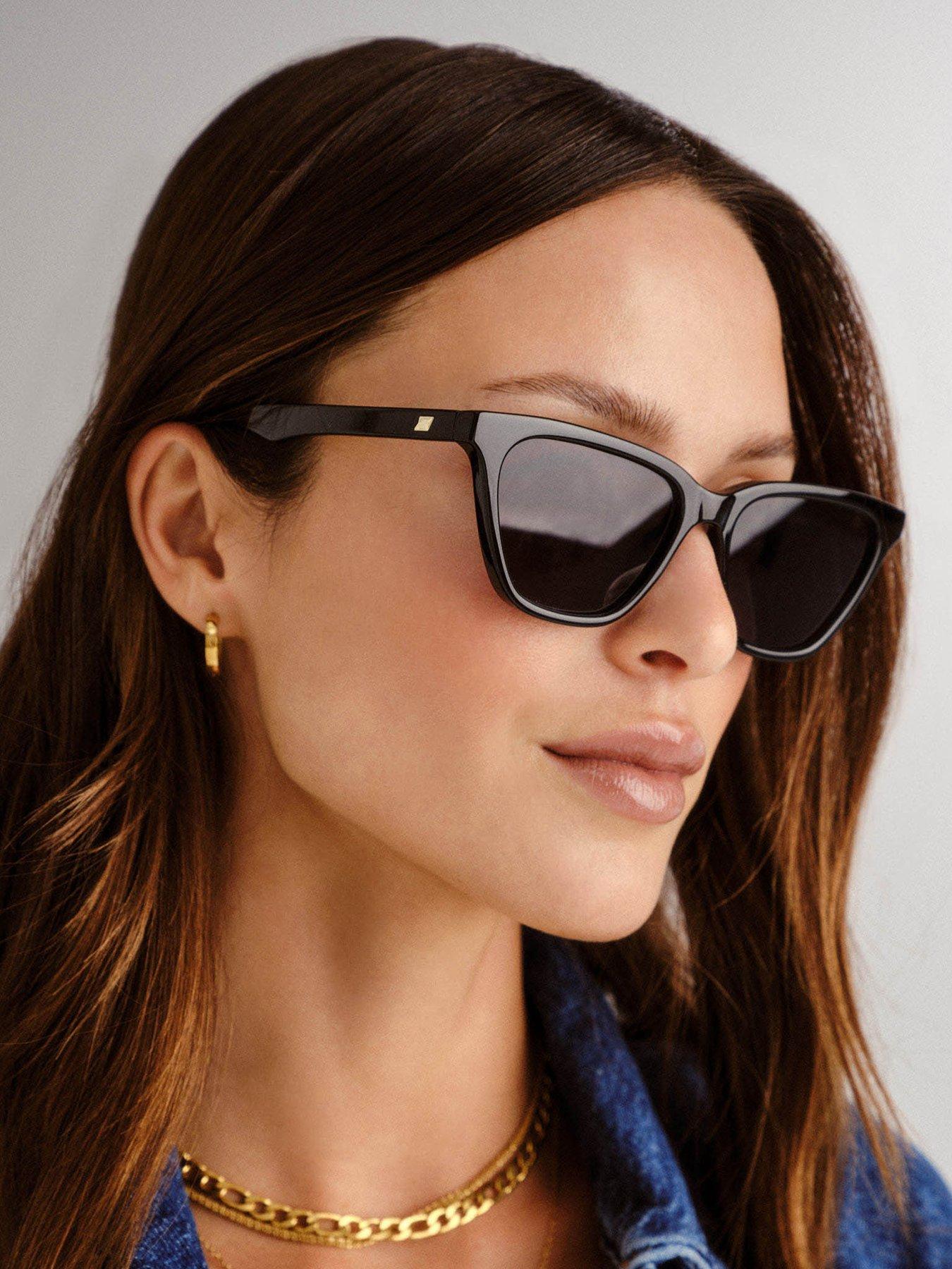 Image 4 of 4 of LE SPECS Unfaithful Sunglasses - Black