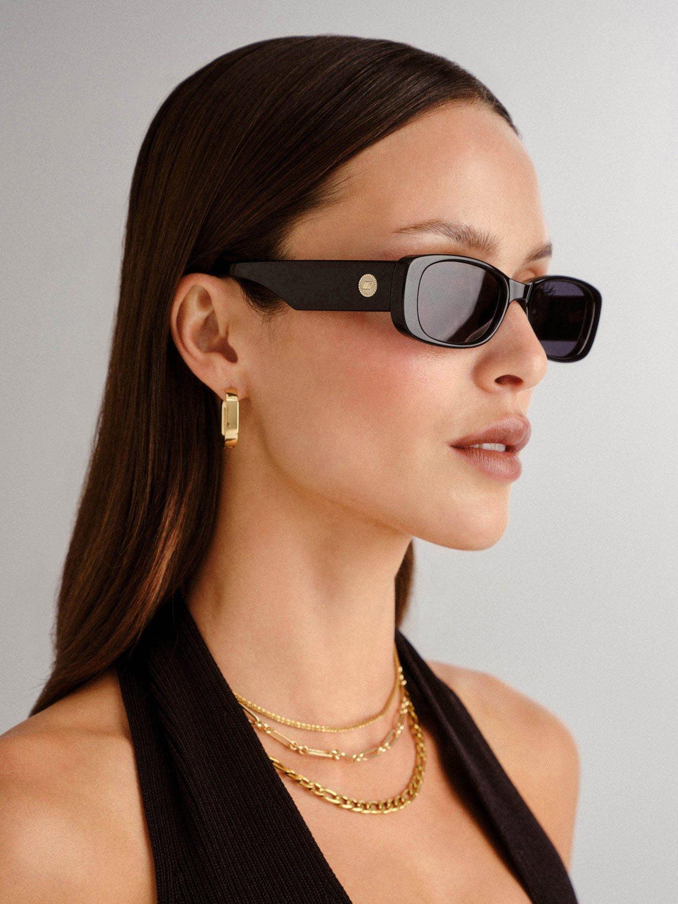 undefined Unreal Shiny Sunglasses - Black