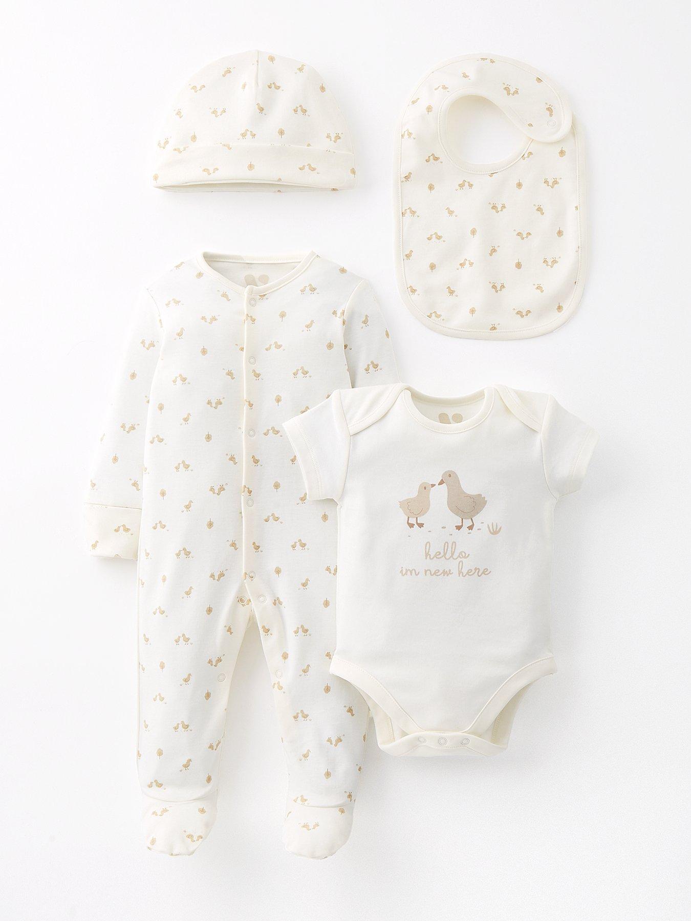 The Very Collection Duckling 4 Piece Set - Cream