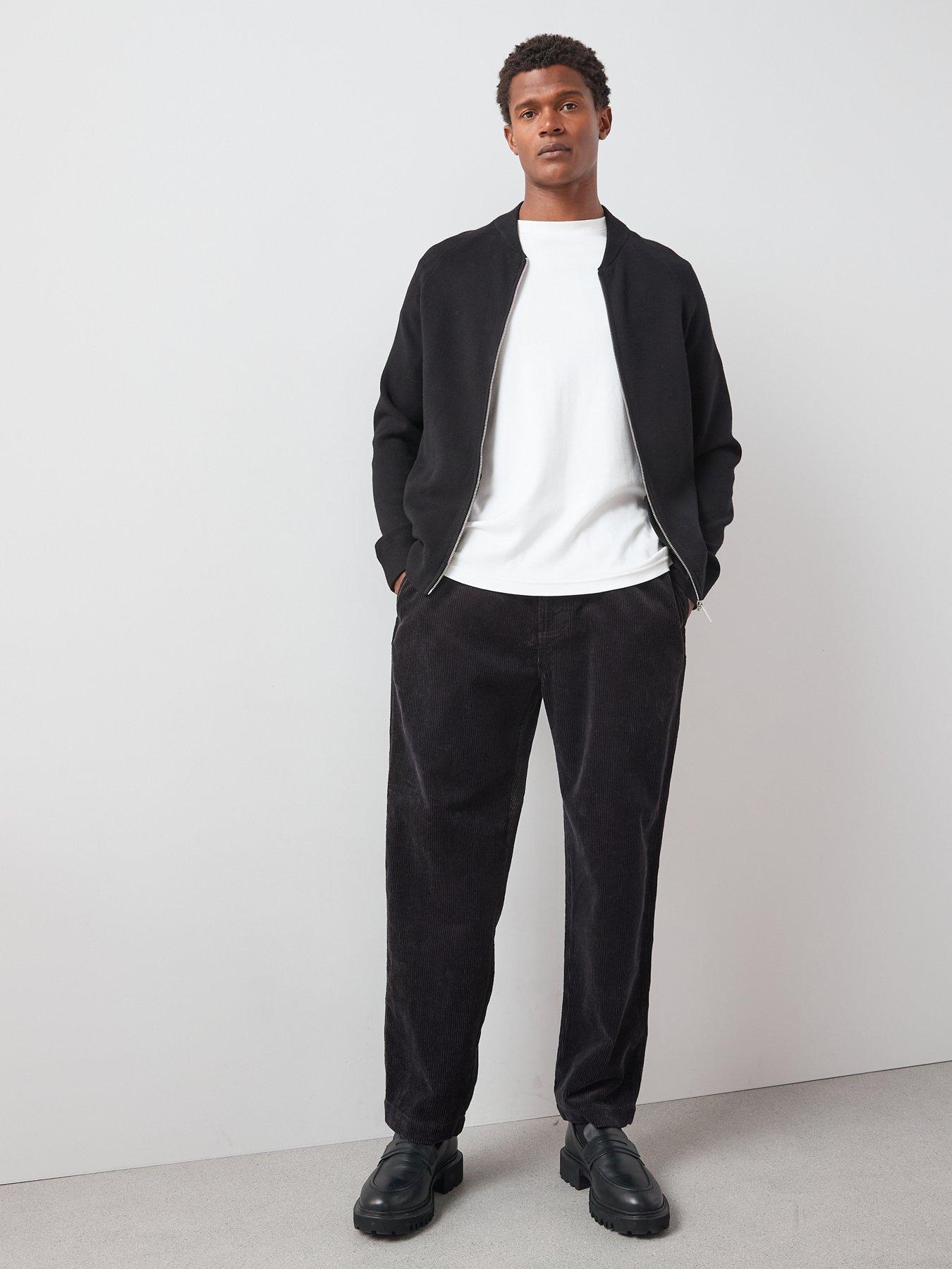 the-very-collection-midweight-knitted-bomber-blackdetail