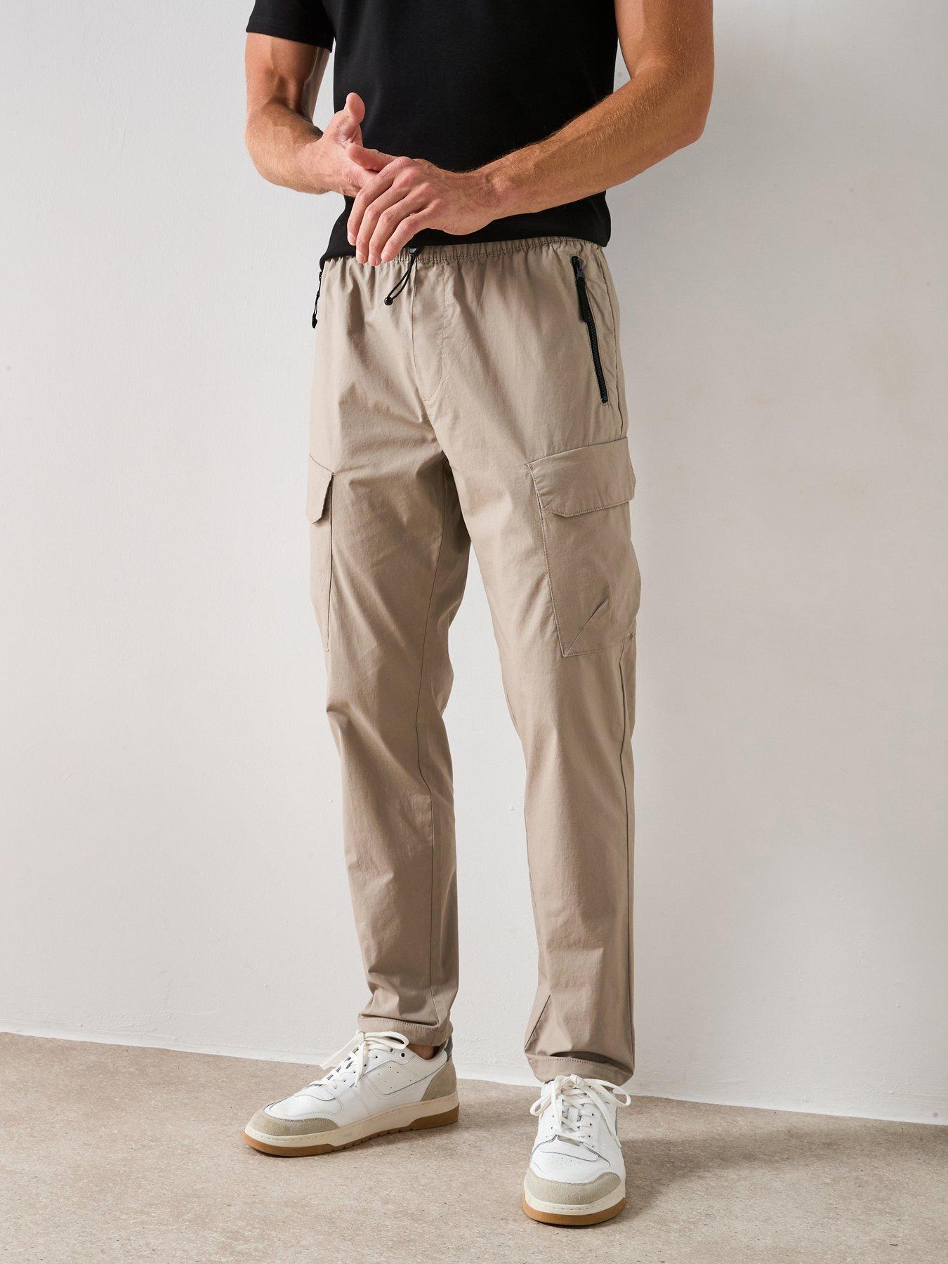 Image 3 of 6 of The Very Collection Tech Cargo Trouser - Stone