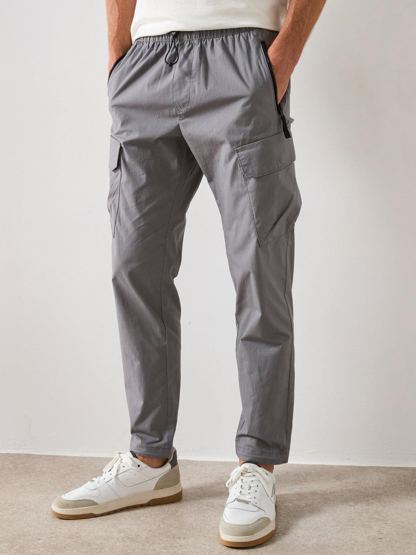 Image 3 of 6 of The Very Collection Tech Cargo Trouser - Charcoal