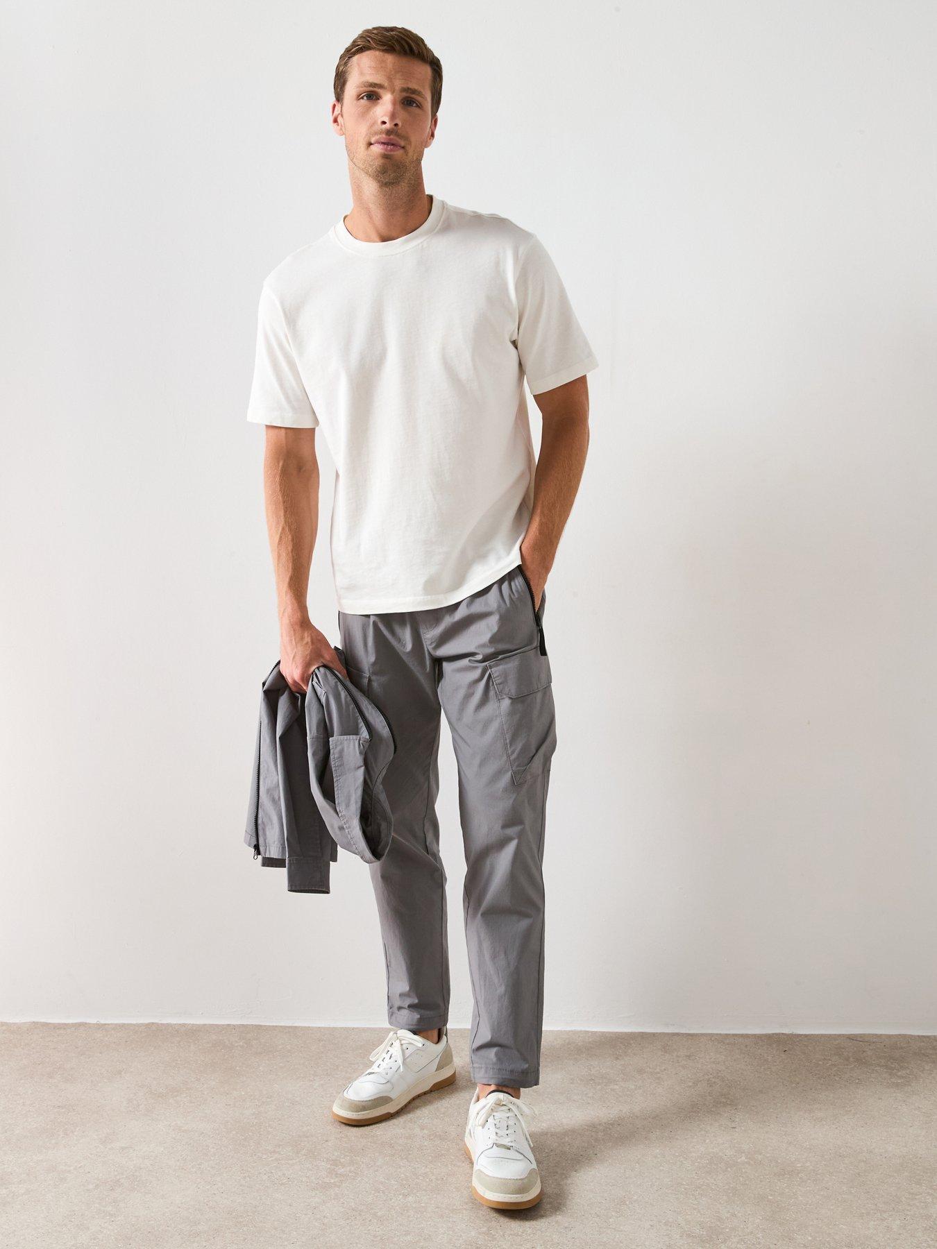 Image 4 of 6 of The Very Collection Tech Cargo Trouser - Charcoal