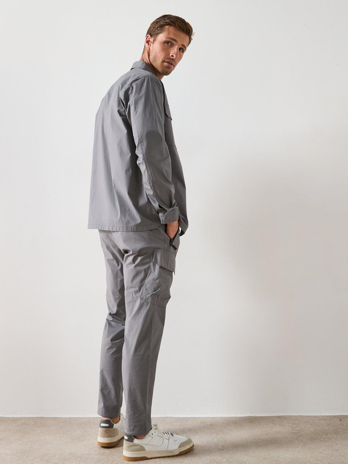 Image 5 of 6 of The Very Collection Tech Cargo Trouser - Charcoal