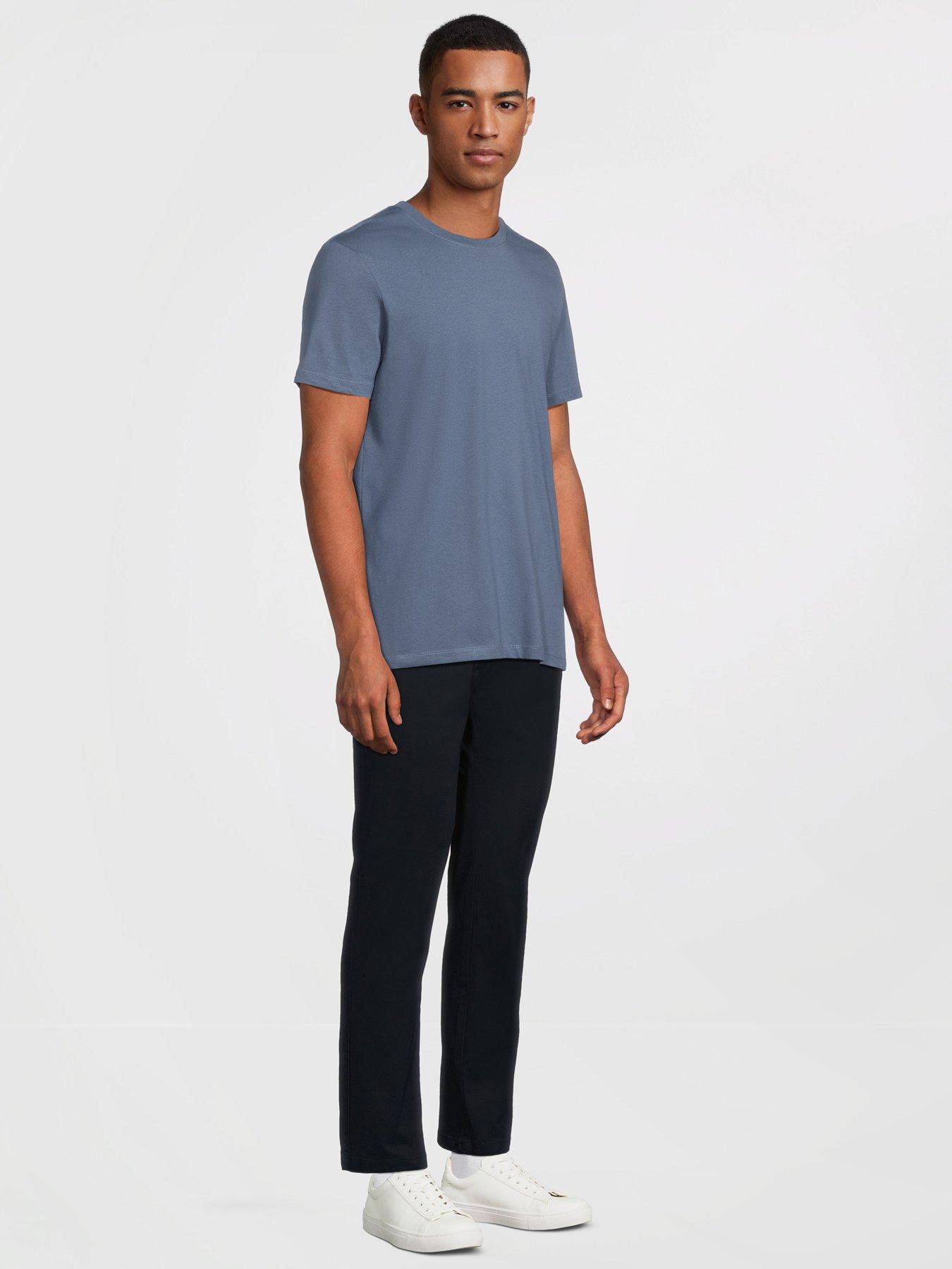 Image 5 of 6 of The Very Collection 2 Pack Cotton Rich Slim Chino Trousers - Navy
