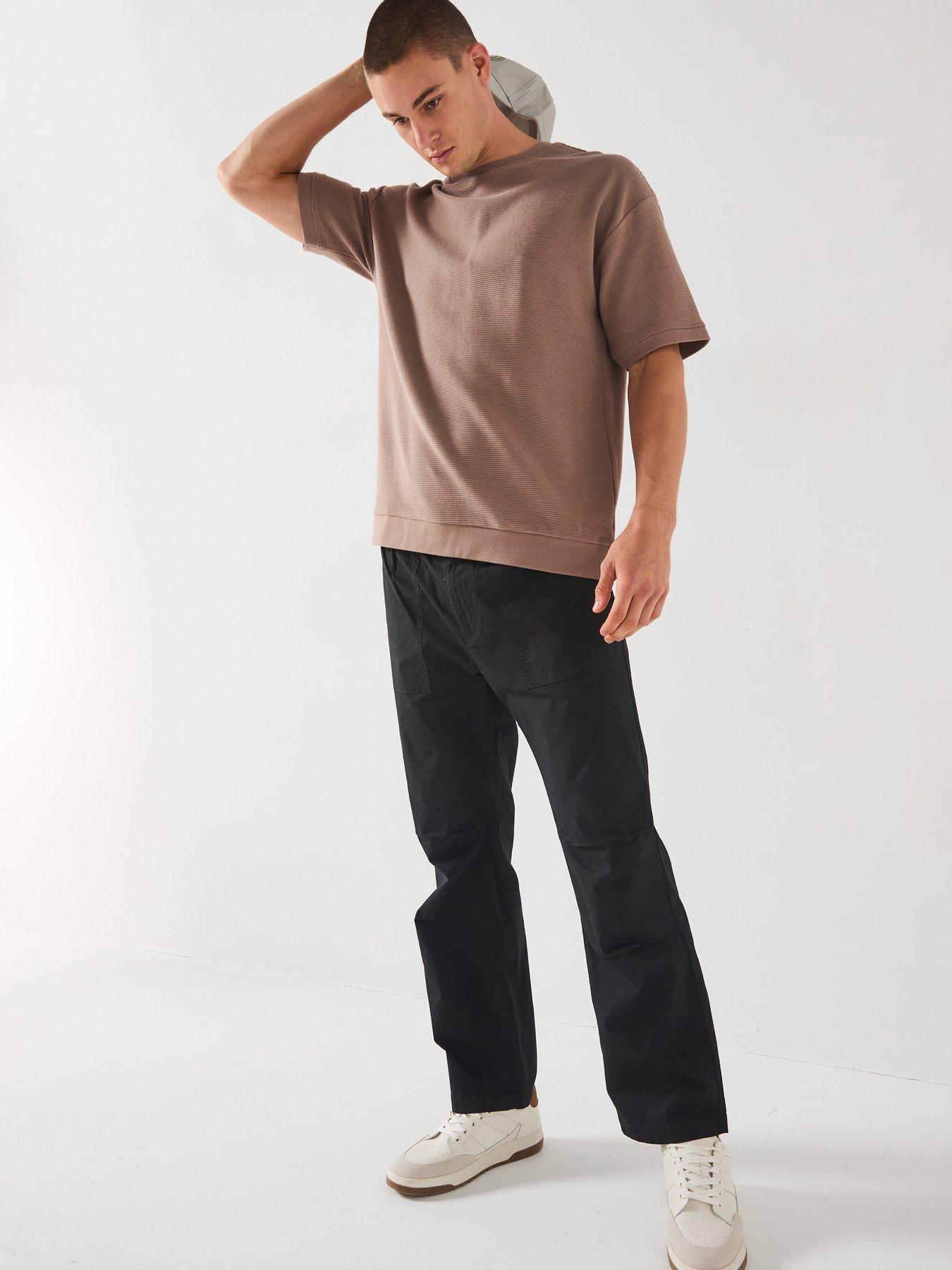 the-very-collection-cotton-rich-ripstop-trouser-blackback