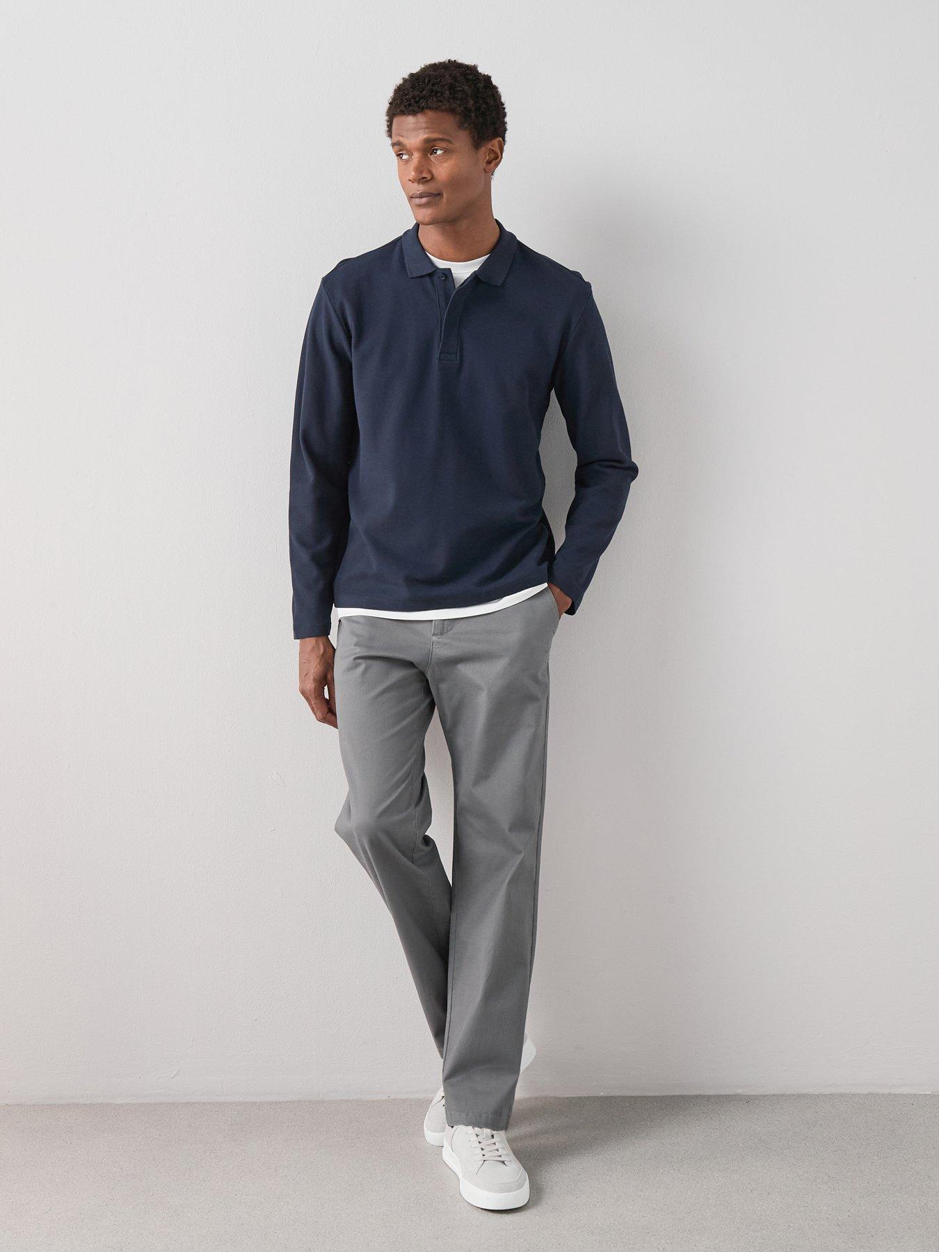 the-very-collection-cotton-rich-loose-fit-chino-trouser-charcoalback
