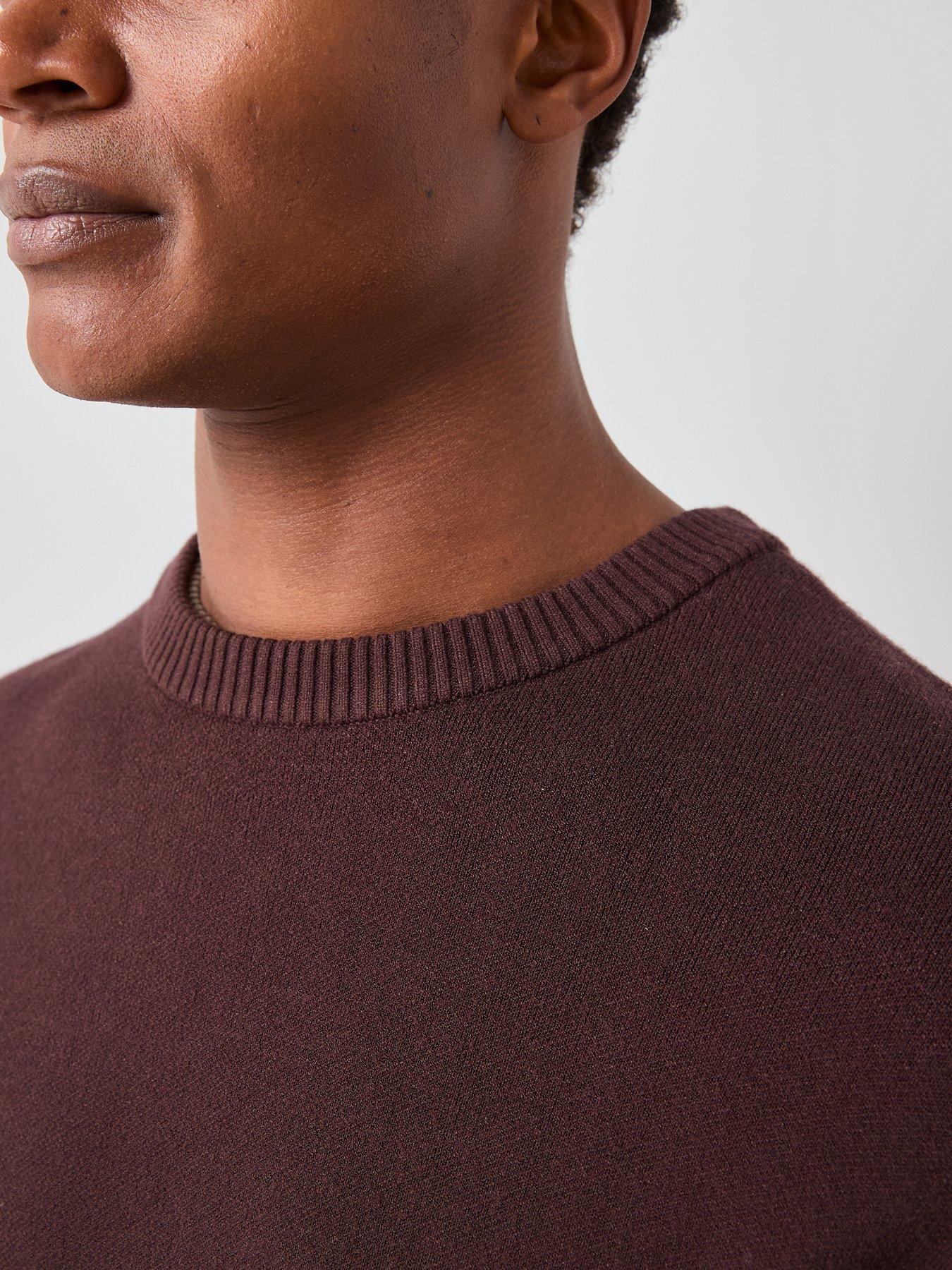 the-very-collection-midweight-knitted-crew-neck-jumper-brownoutfit