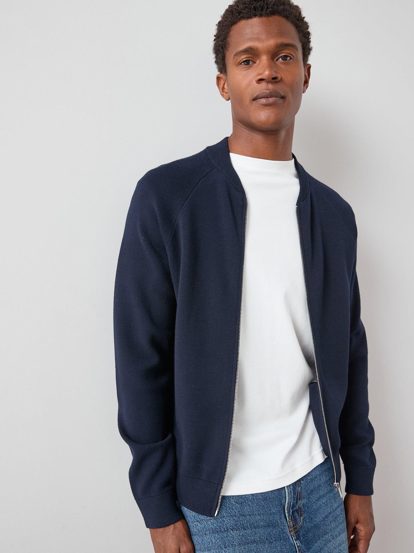 the-very-collection-midweight-knitted-bomber-navy