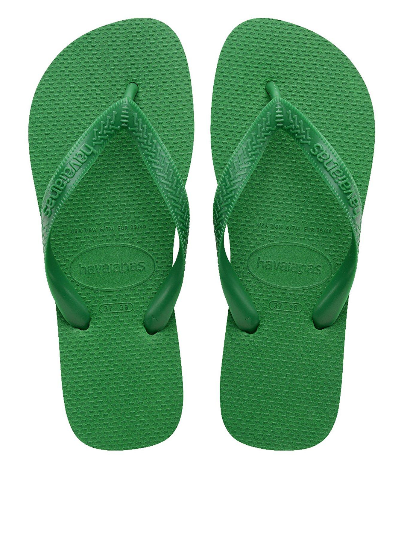 undefined Top Flip Flops - Green
