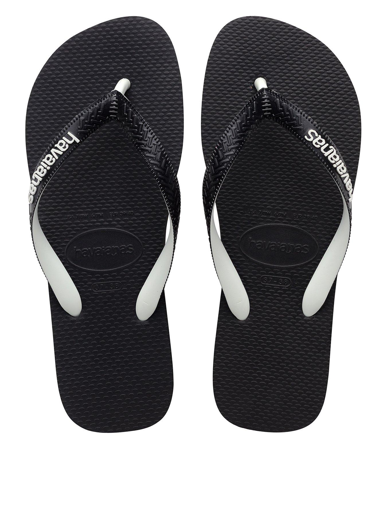 Image of Havaianas Top Mix Flip Flops - Black