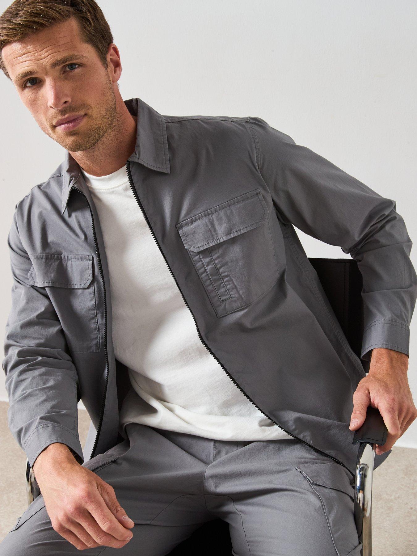 very-man-tech-overshirt-charcoaloutfit