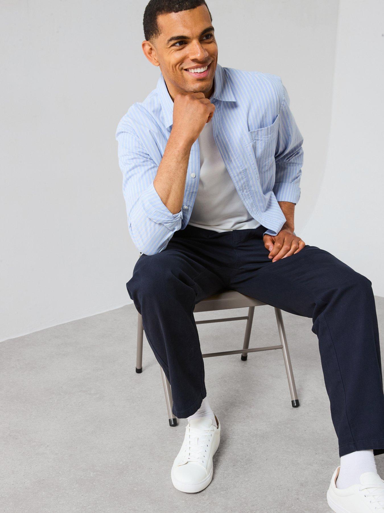 very-man-double-pleat-trousers-navyoutfit