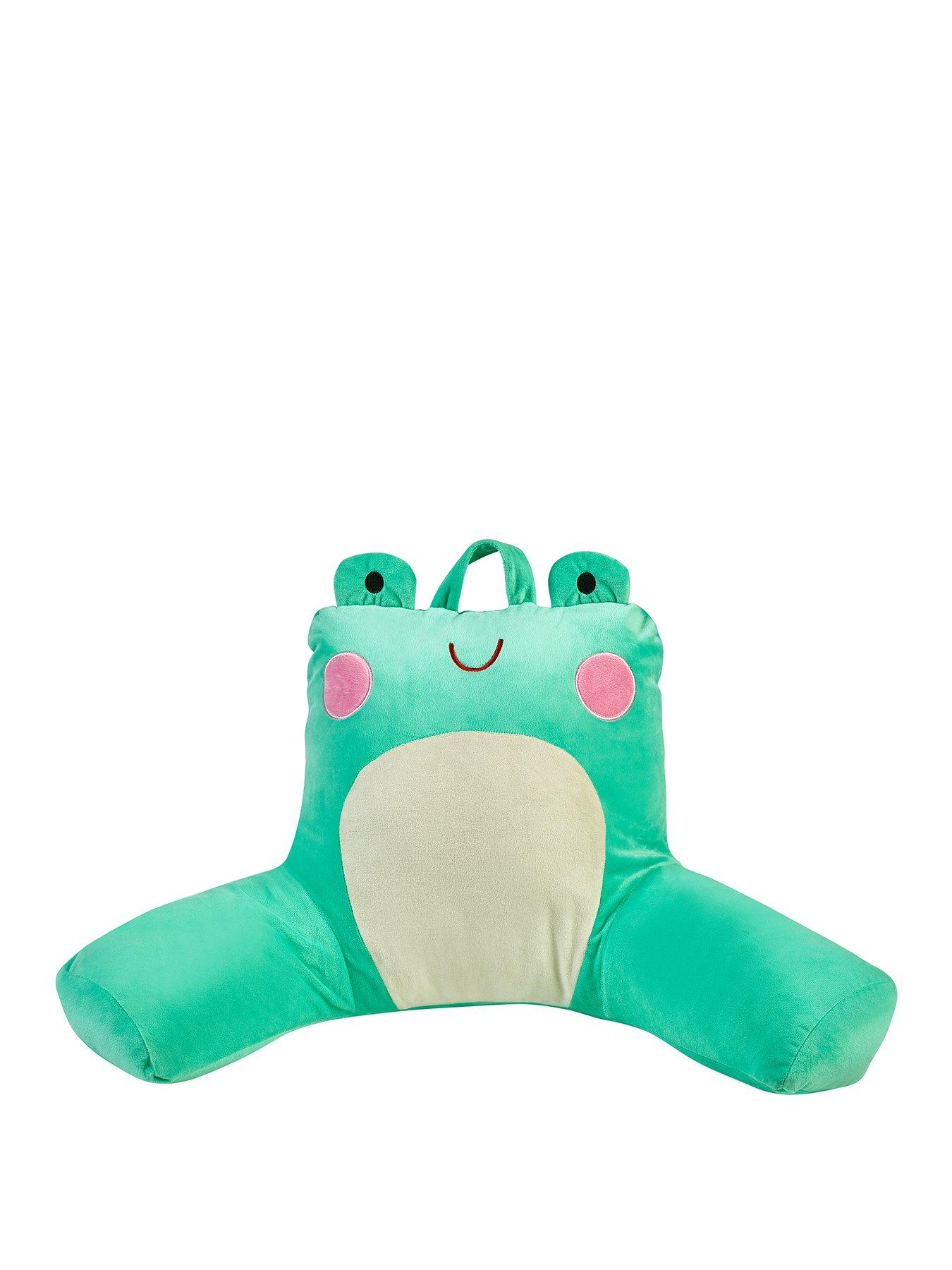 catherine-lansfield-fran-the-frog-cuddle-filled-cushionstillFront