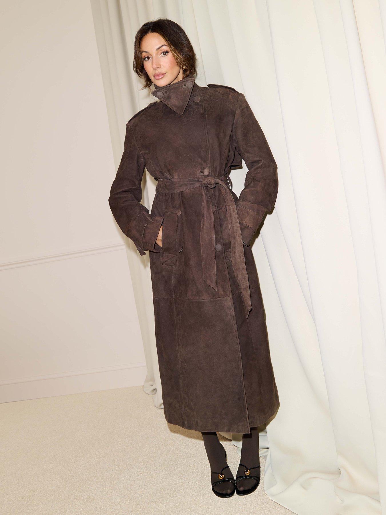 michelle-keegan-real-suede-trench-coat-brownback