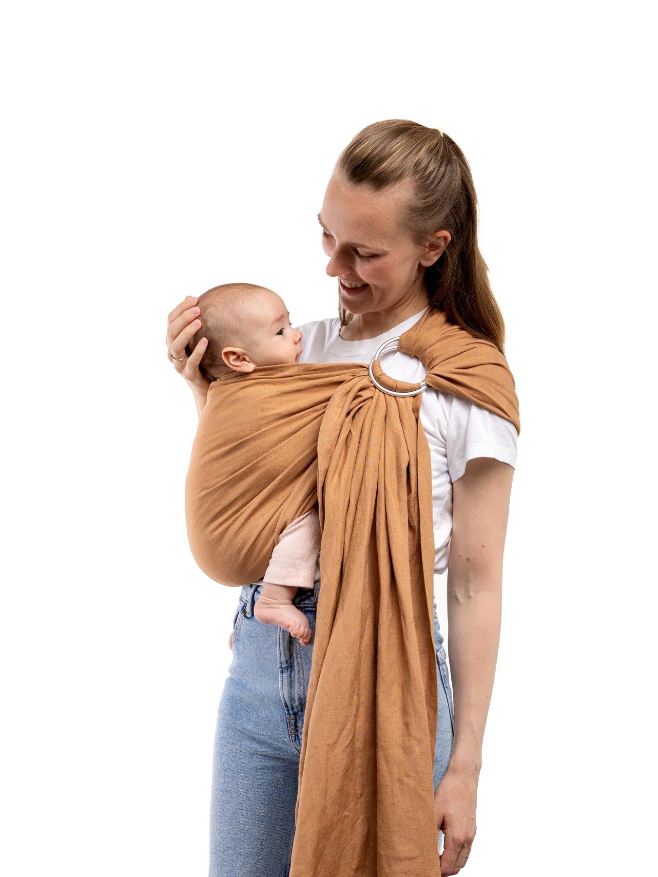 Image 4 of 7 of Boba Ring Sling -&nbsp;Rye Brown