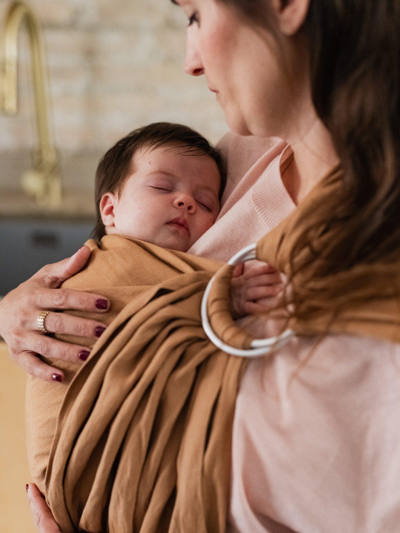 Image 6 of 7 of Boba Ring Sling -&nbsp;Rye Brown