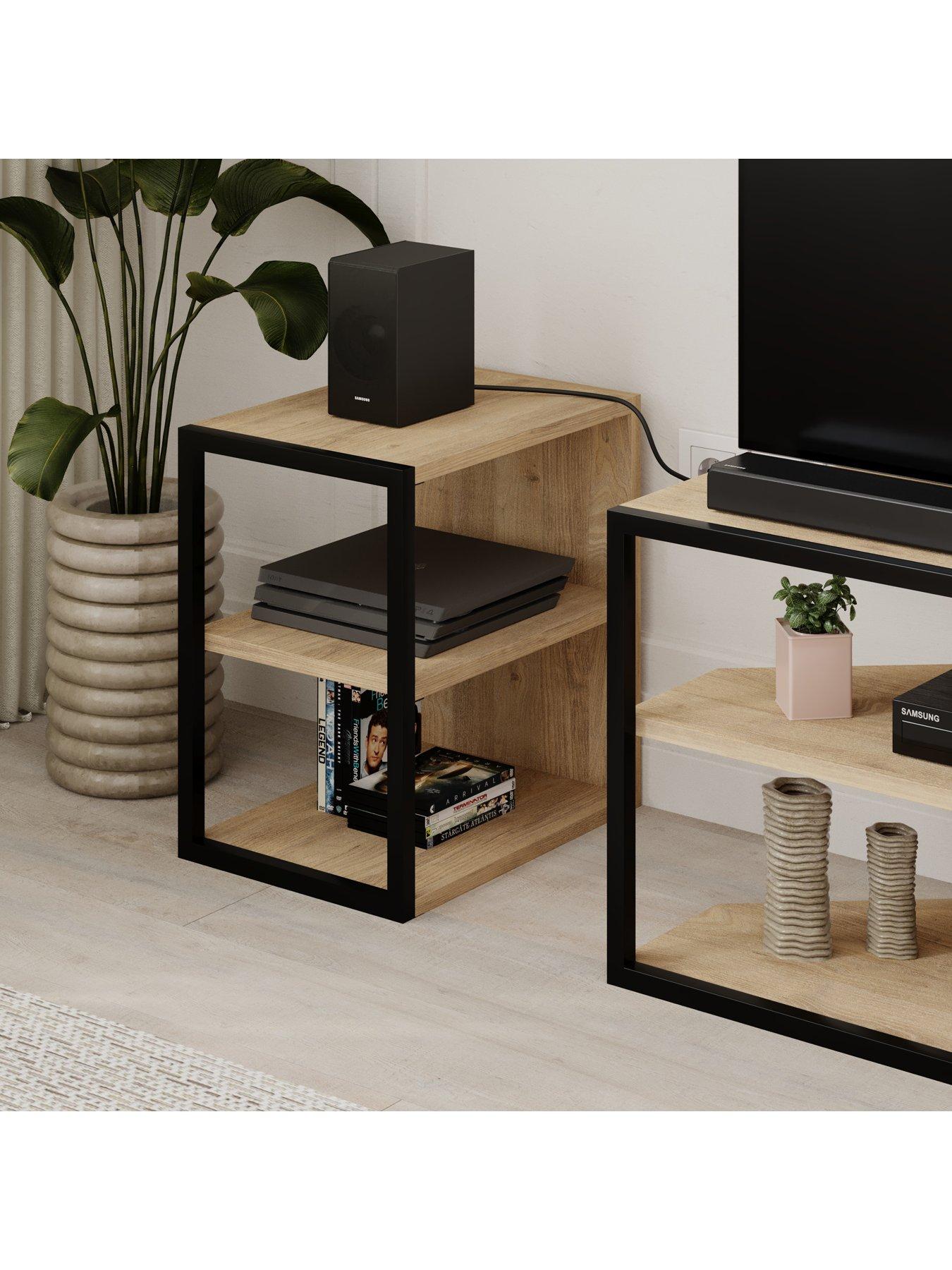 decortie-echo-tv-stand-side-tables-set-sapphire-oakoutfit