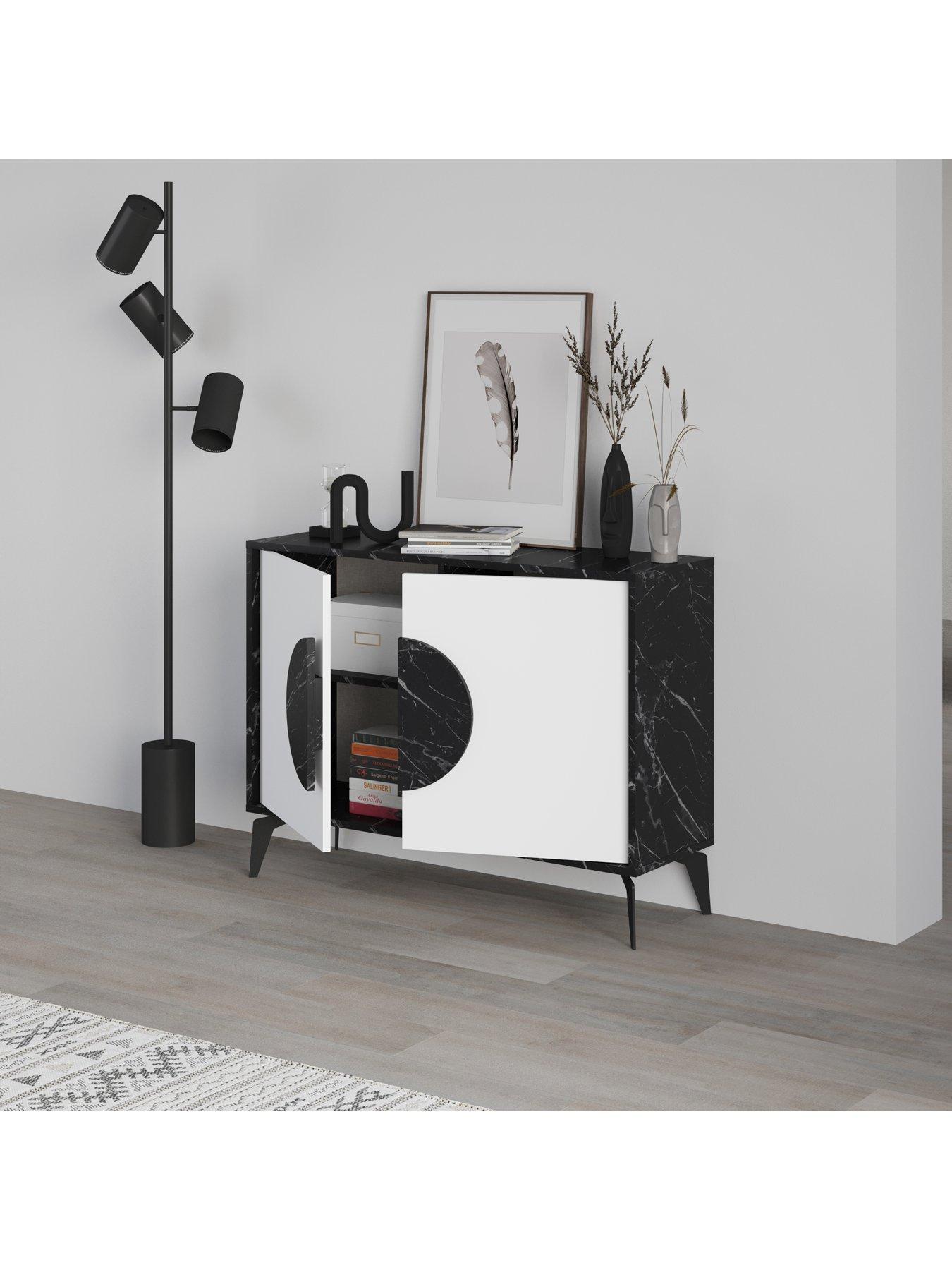 decortie-gora-sideboard-blackwhiteoutfit