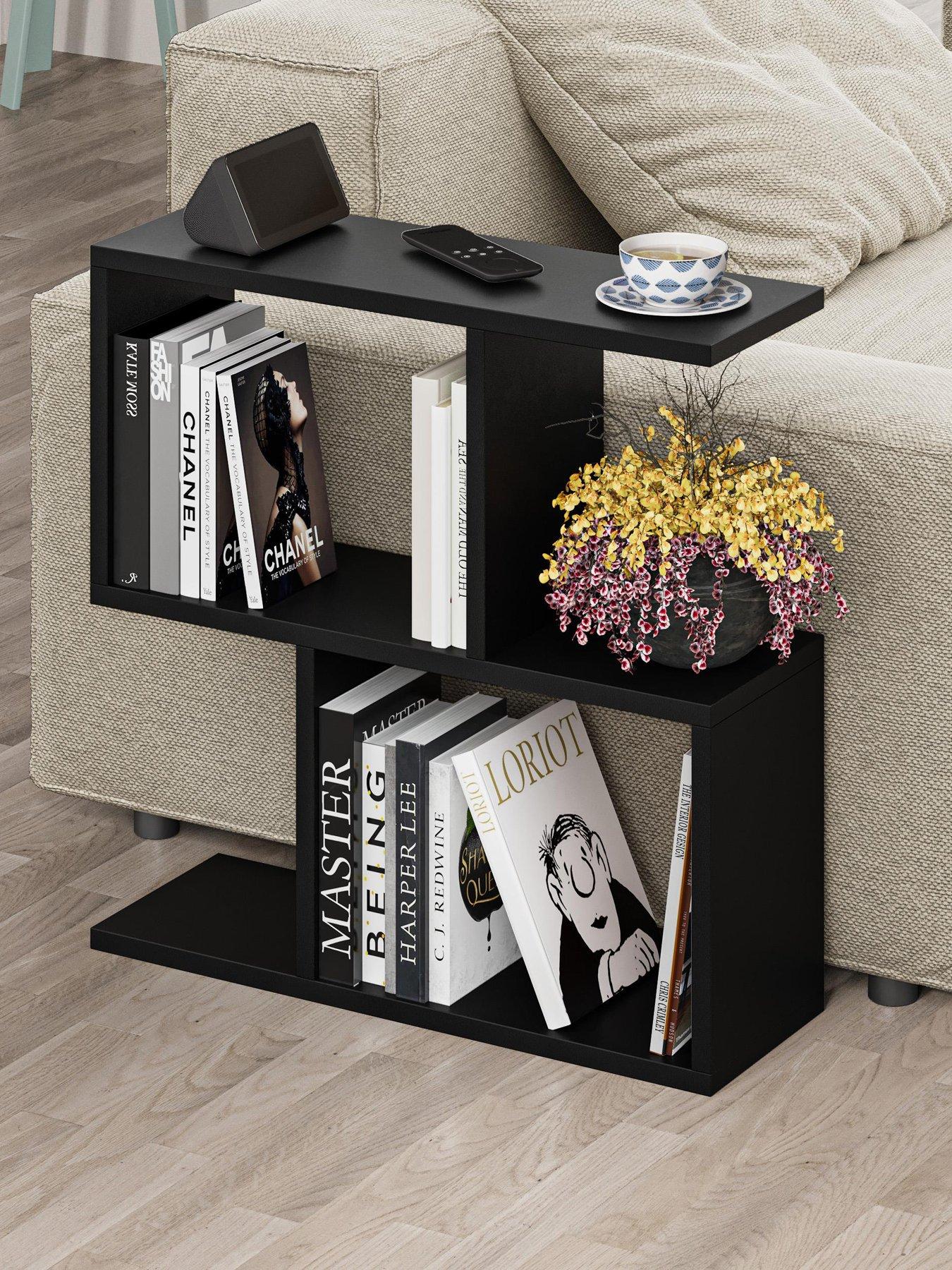 Image 1 of 7 of Decortie Homemania Sofa Side Table - Black
