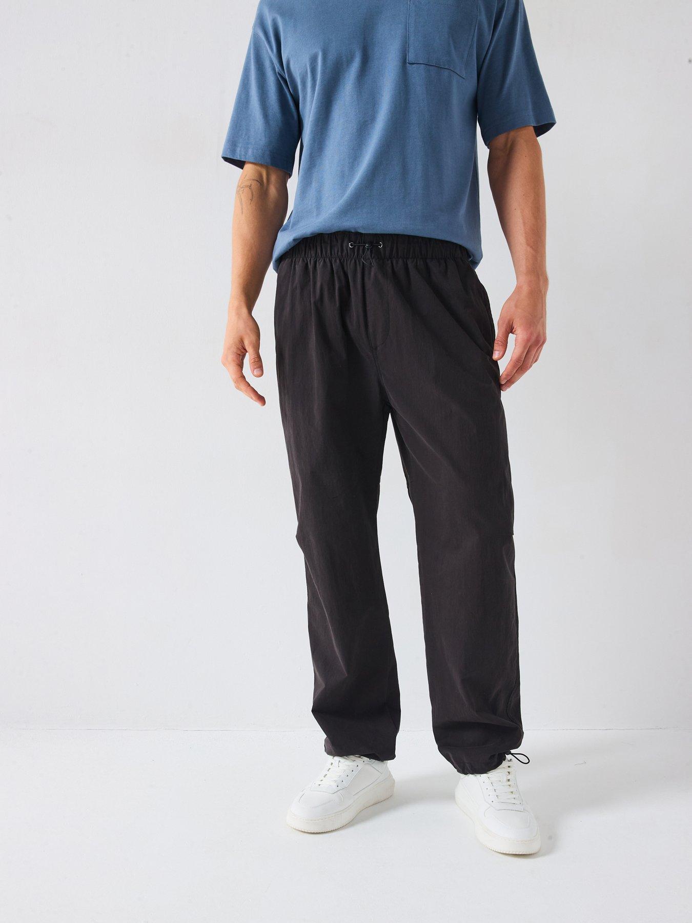 very-man-loose-tech-trousers-black