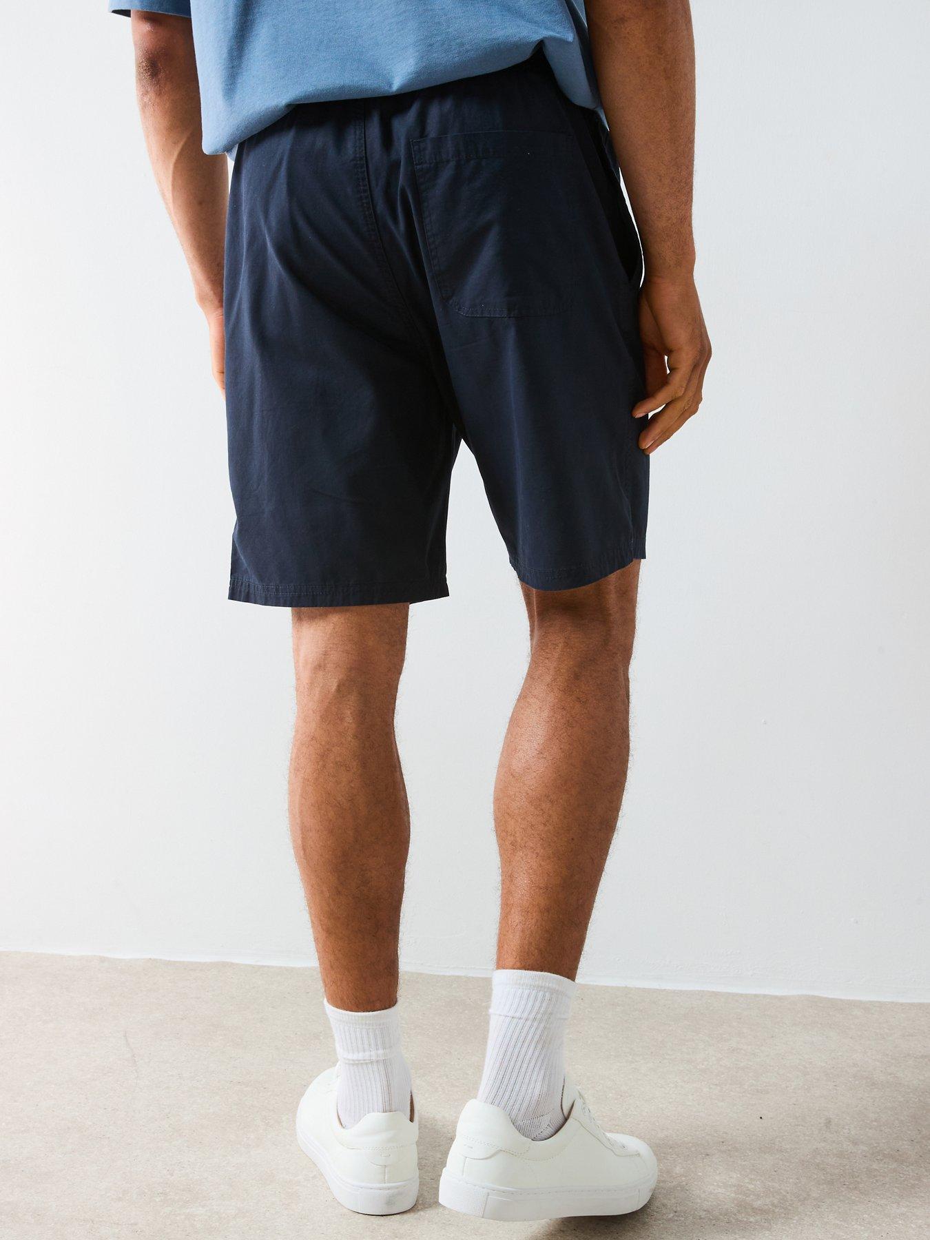 very-man-lyocell-blend-shorts-navystillFront