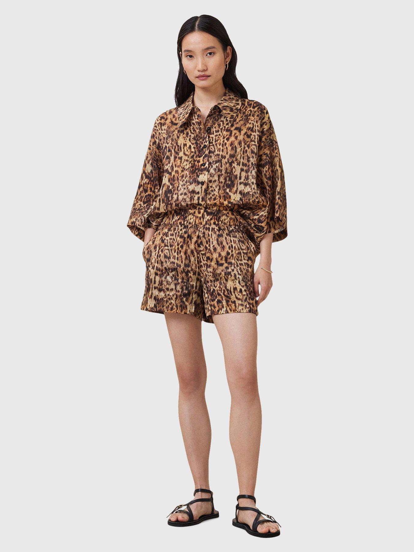 AllSaints Charli Short - Brown