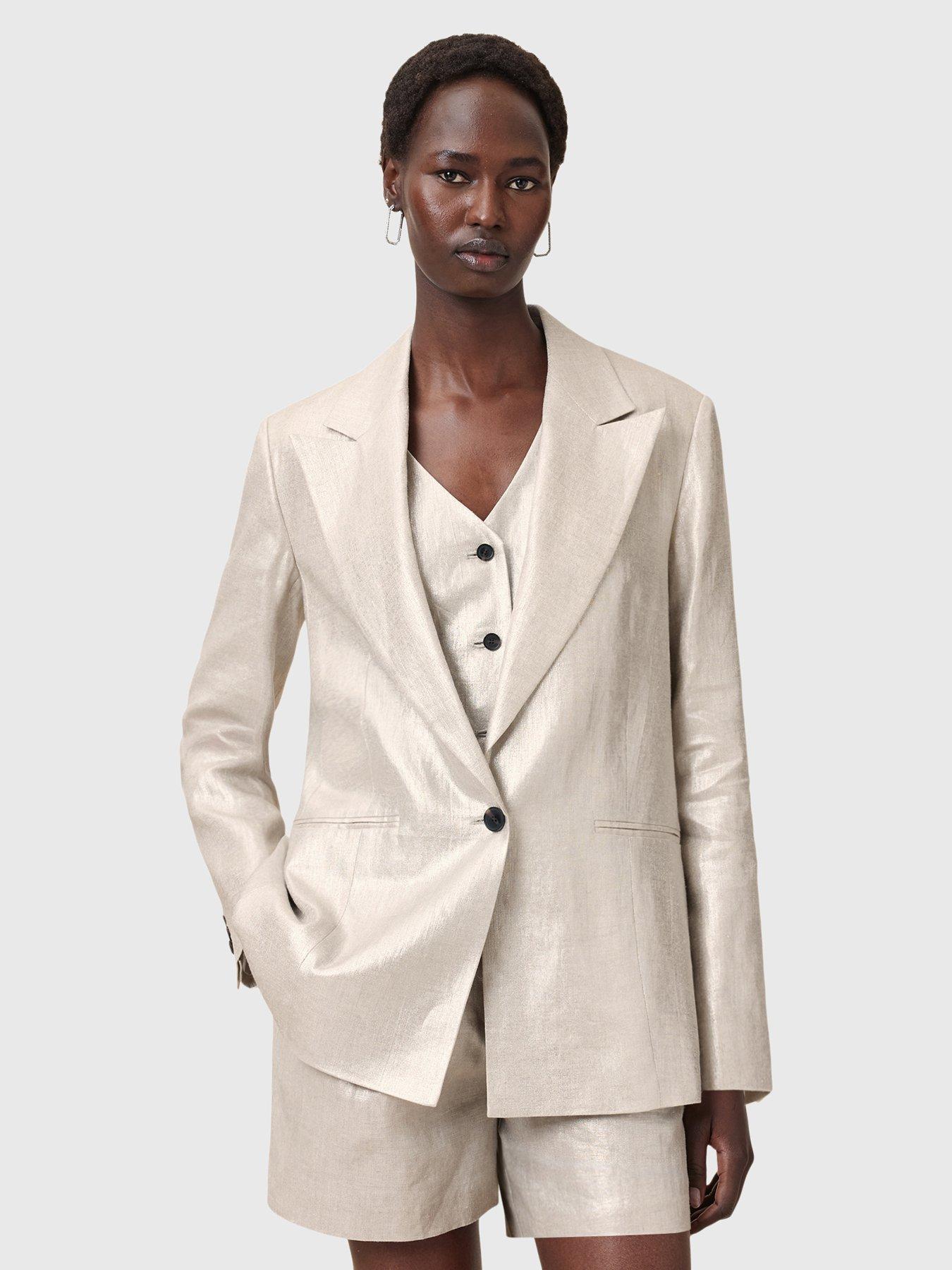 AllSaints Averie Blazer - Grey