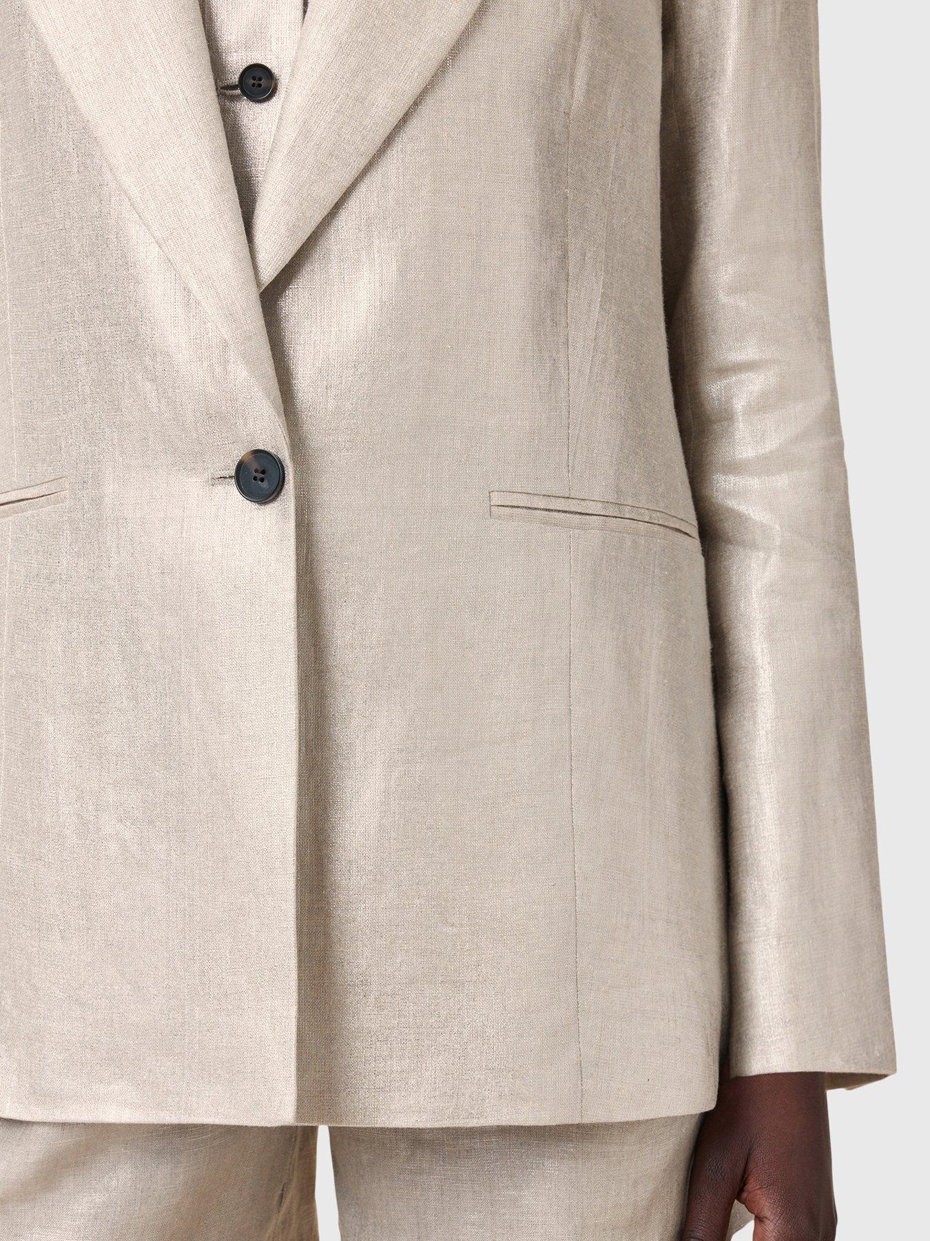 allsaints-averie-blazer-greydetail