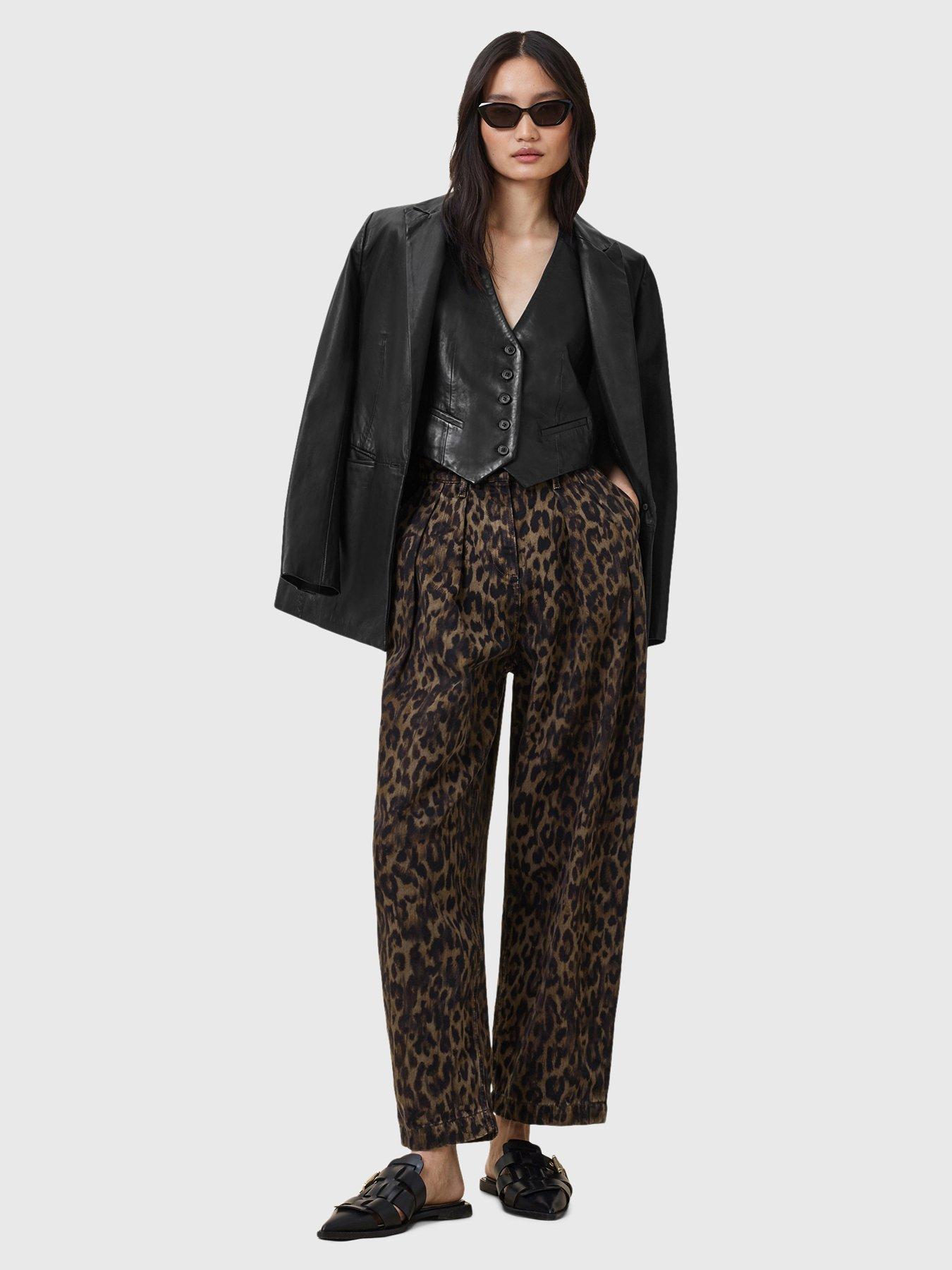 allsaints-becca-denim-trouser-leopard-brownback