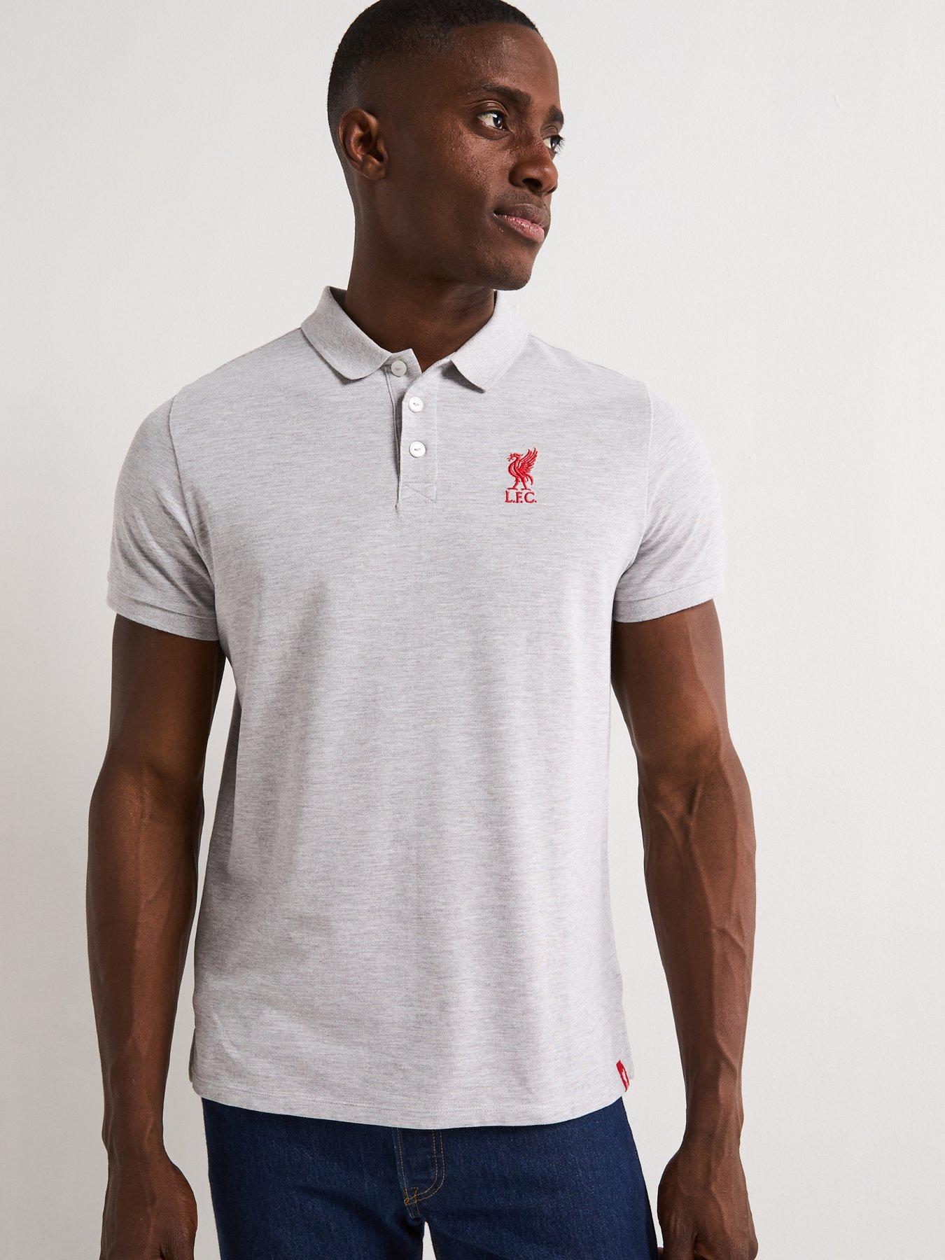 Liverpool FC Liverpool LFC Conninsby Polo Top - Grey