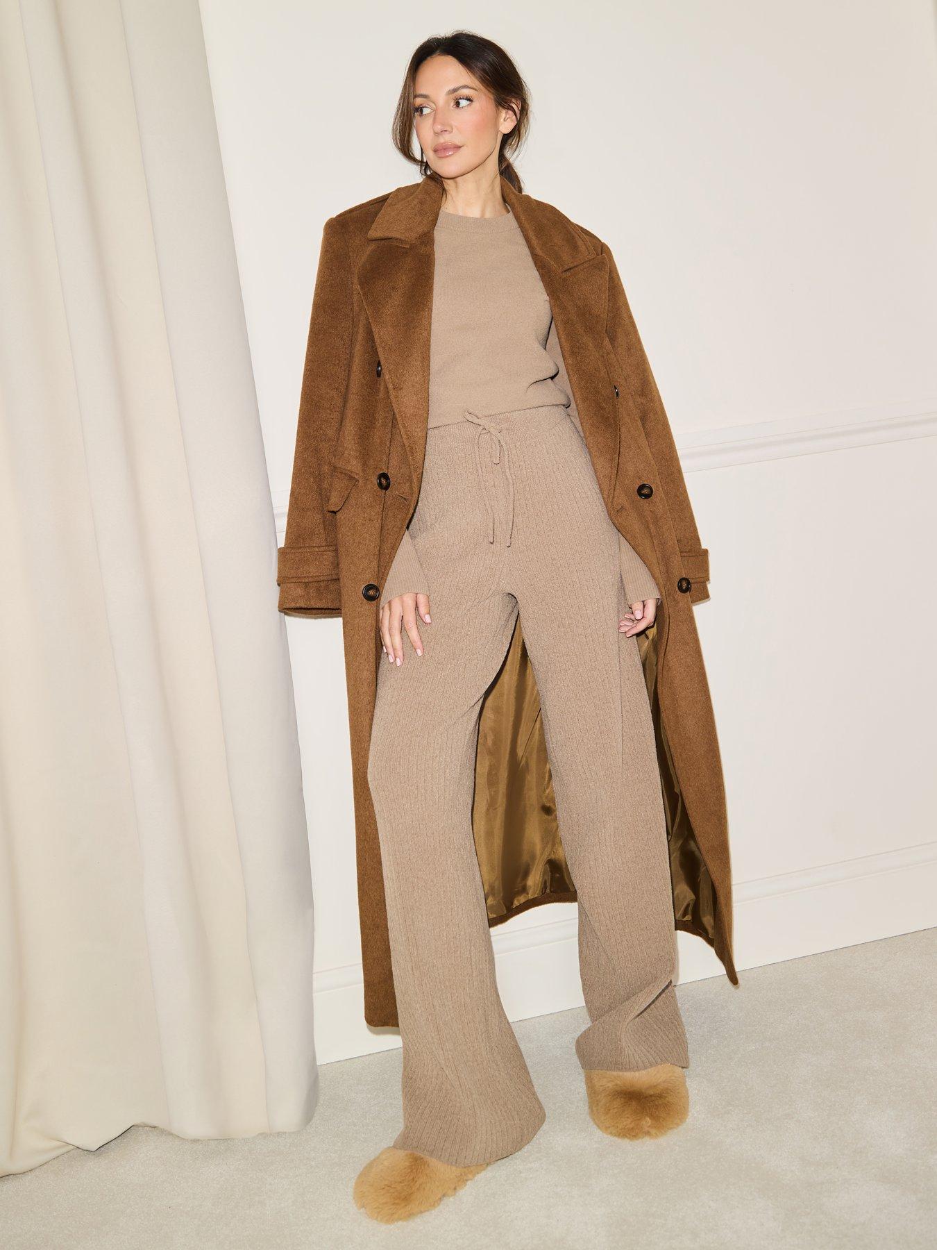 michelle-keegan-wool-blend-oversized-formal-coat-brown