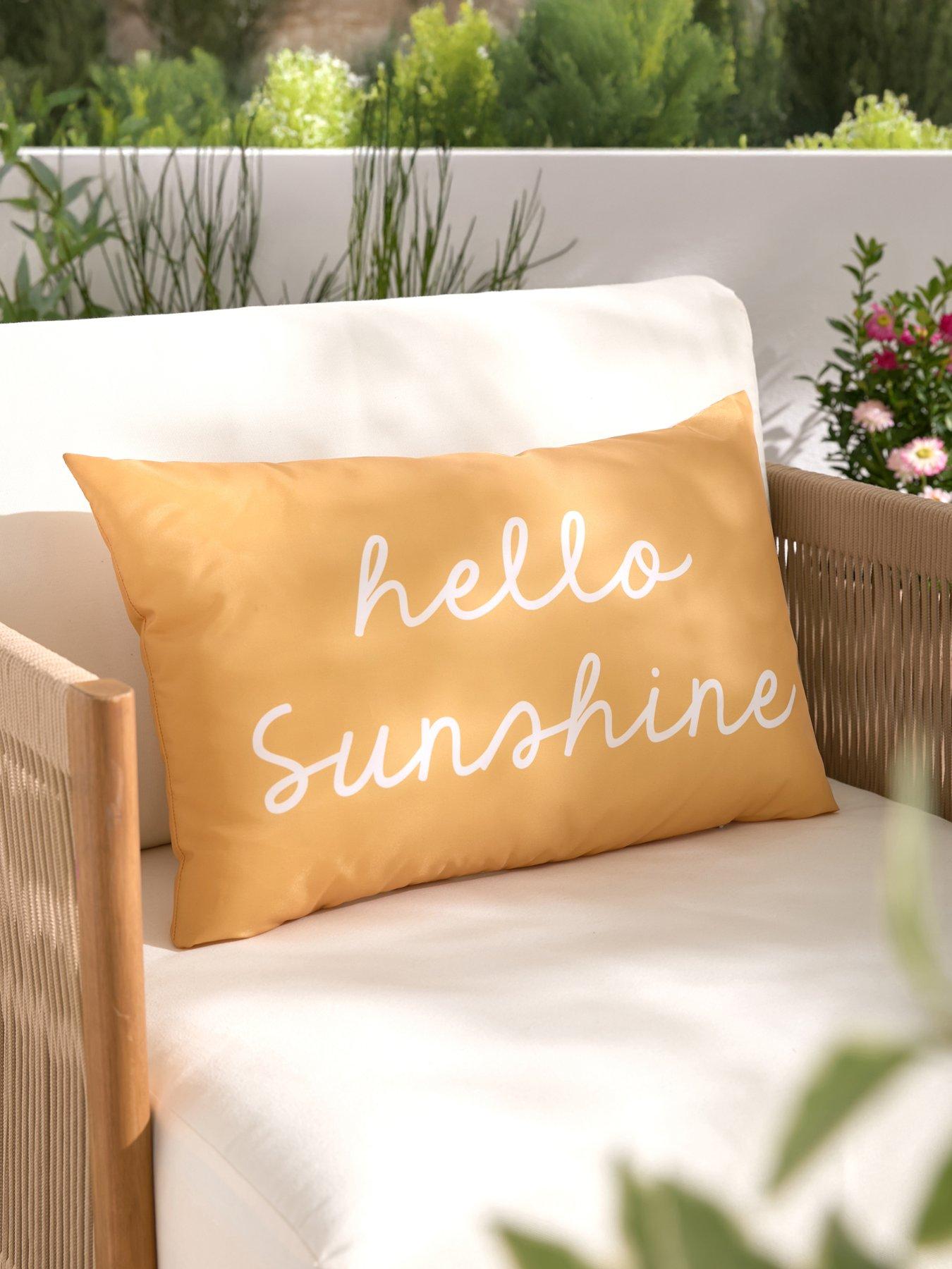 undefined Hello Sunshine Bolster Showerproof Cushion